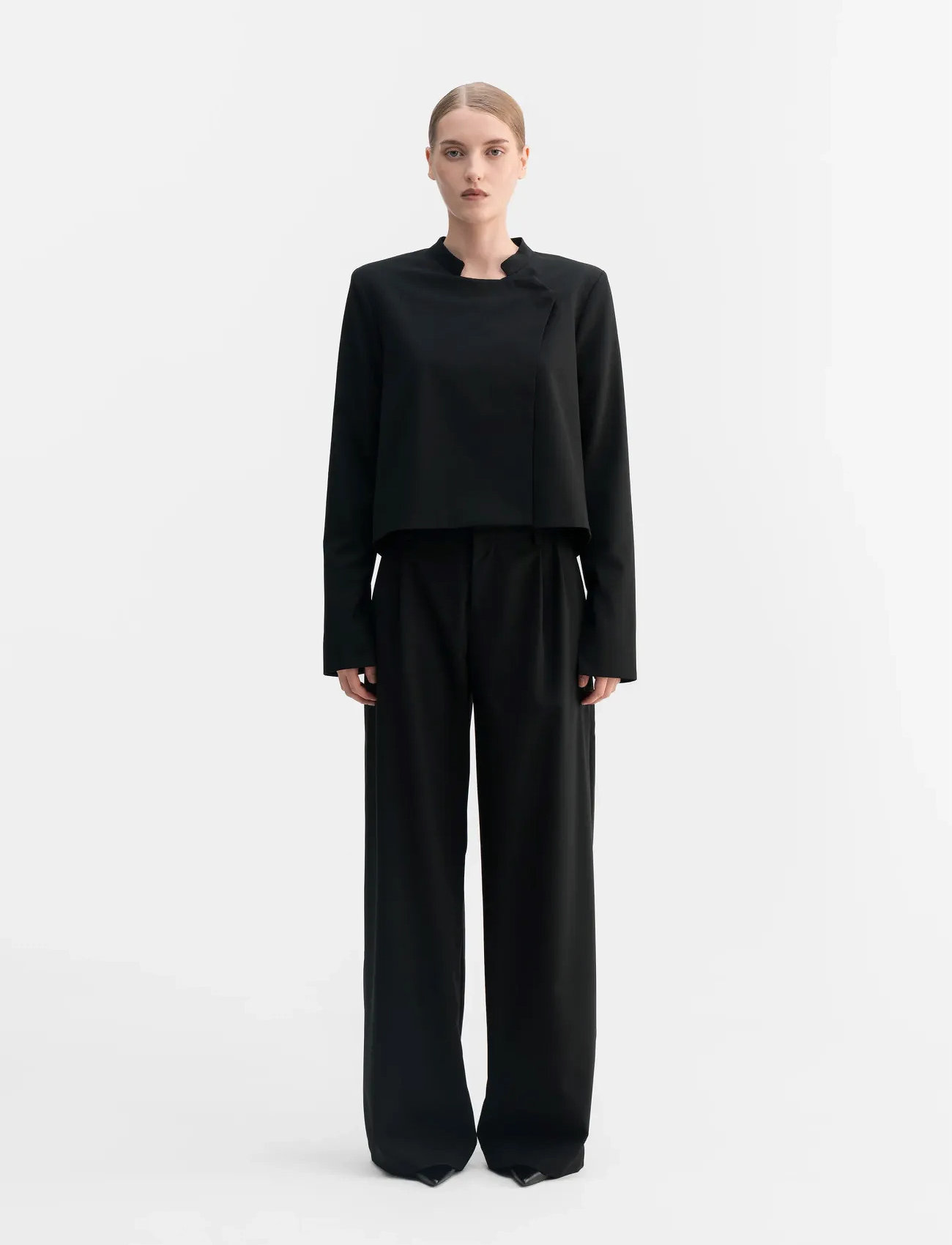 Ahlvar Gallery Mel Wool Trousers - - S 1