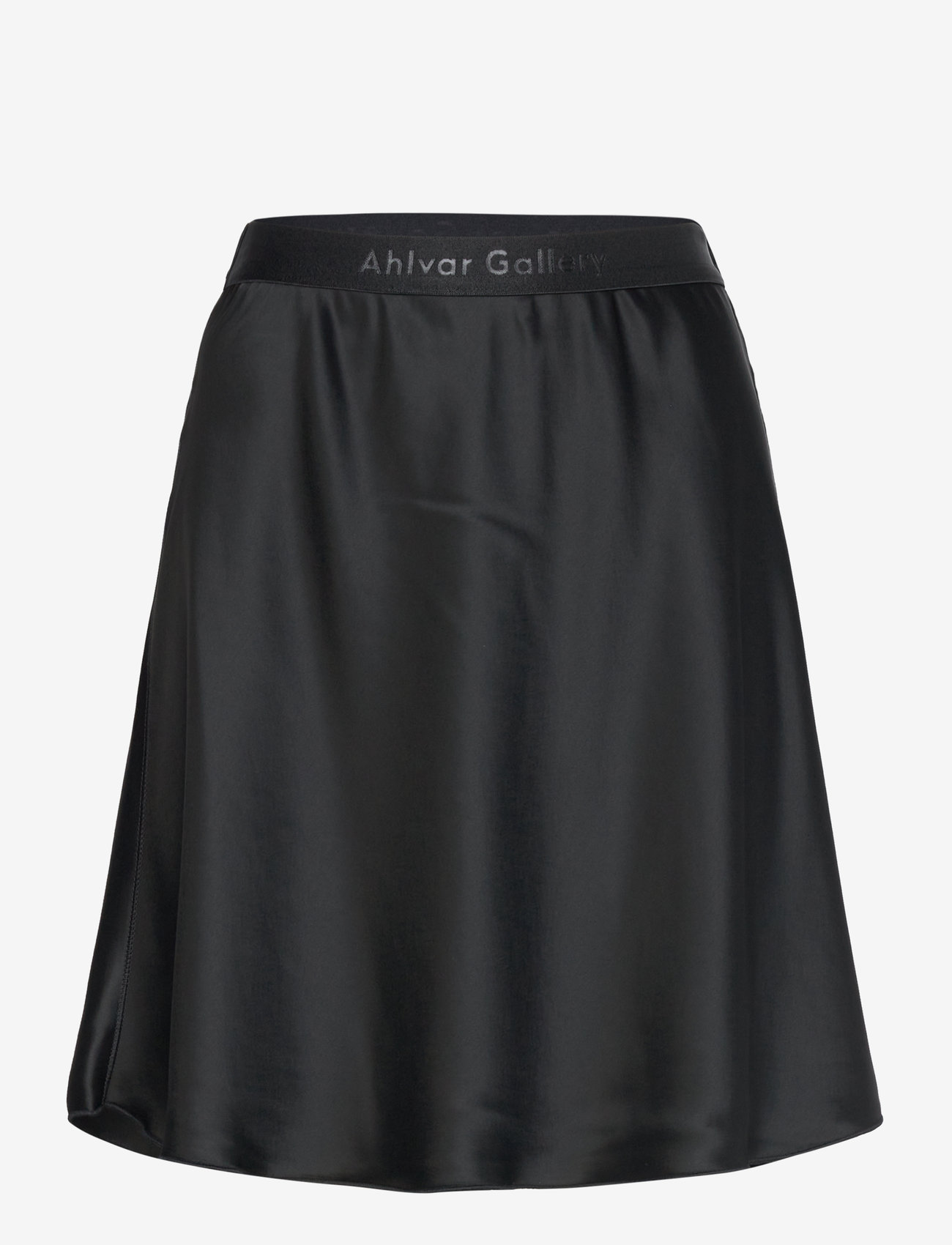 Ahlvar Gallery - Hana short satin skirt - kurze röcke - black - 1
