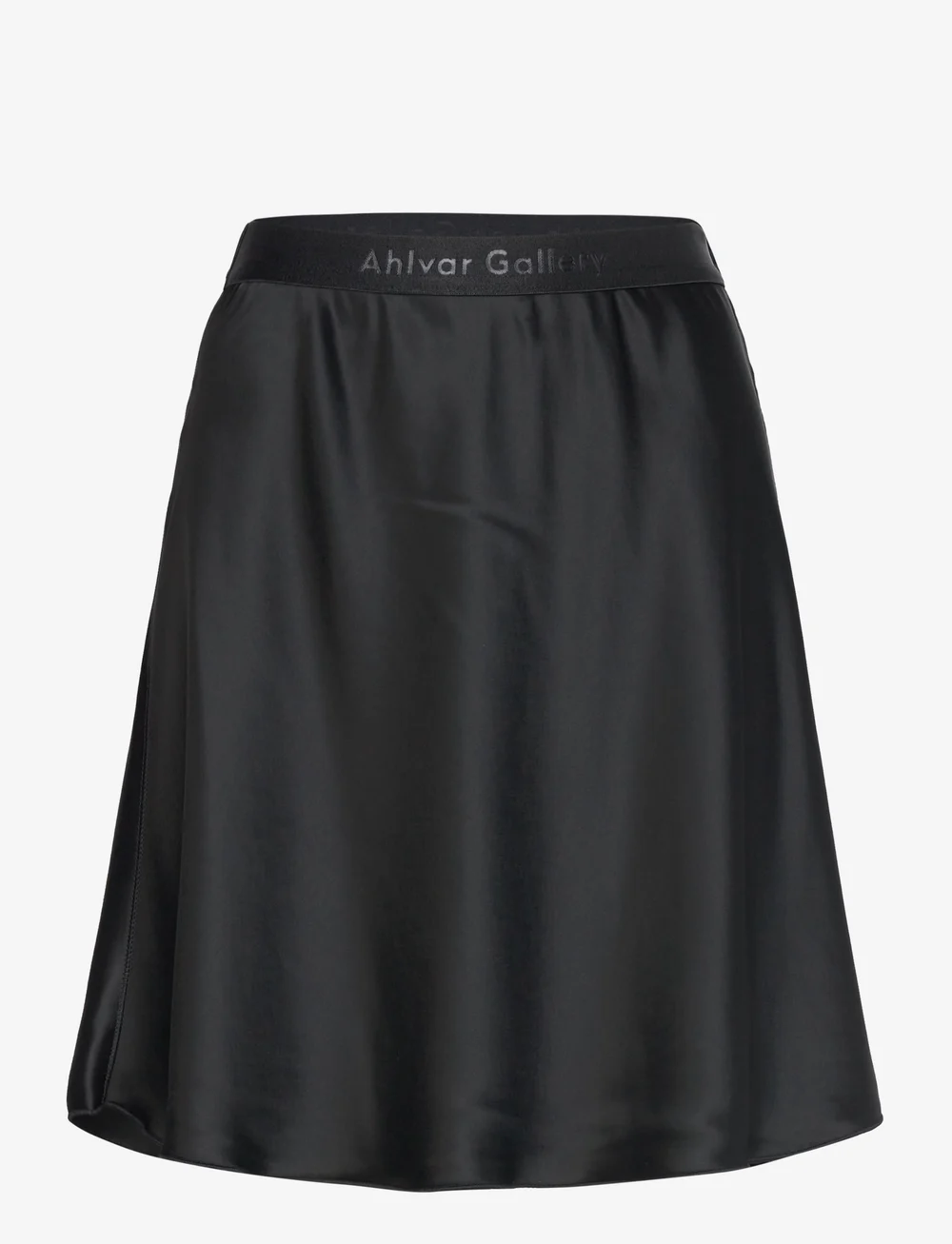 Ahlvar Gallery - Hana short satin skirt - satinröcke - black - 1
