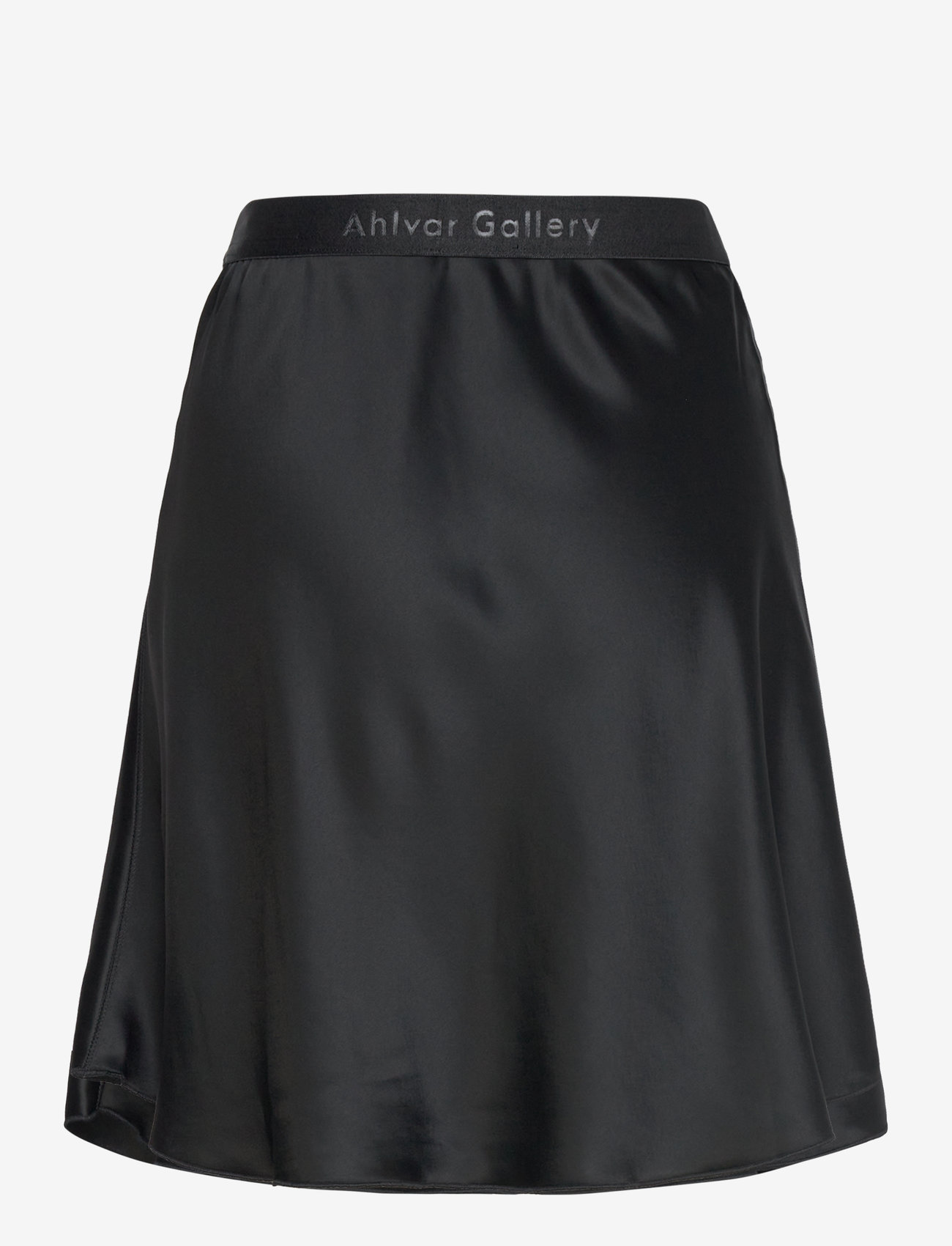 Ahlvar Gallery - Hana short satin skirt - kurze röcke - black - 2