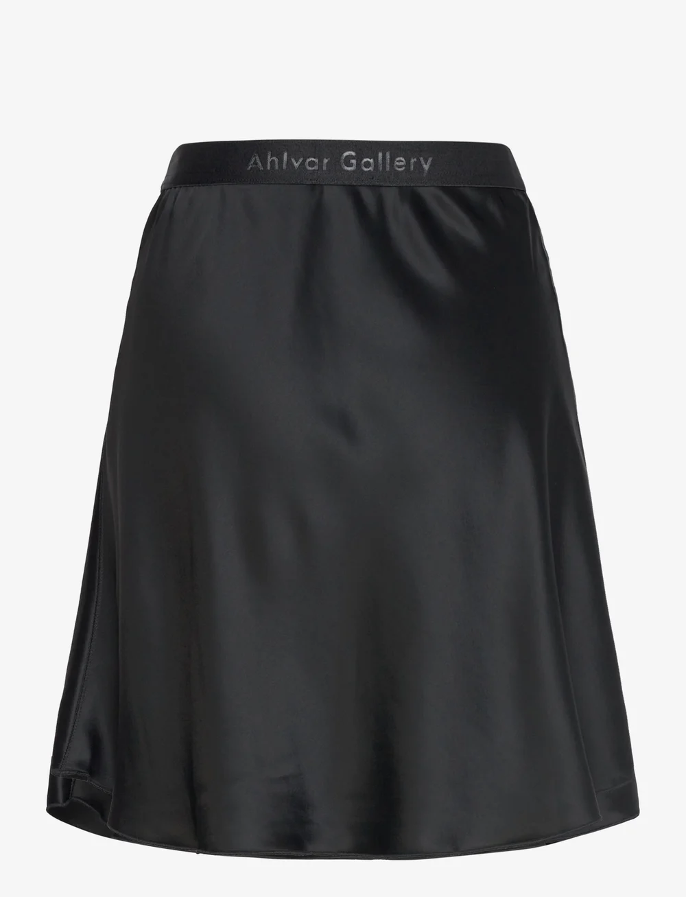 Ahlvar Gallery - Hana short satin skirt - satinröcke - black - 2