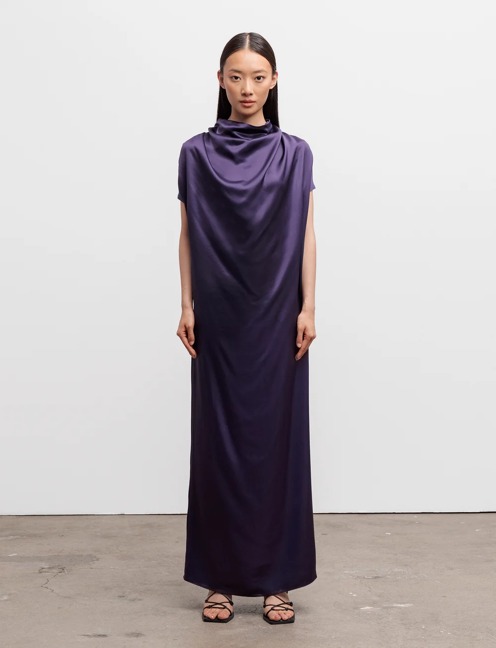 Ahlvar Gallery - Milly dress - aftonklänningar - plum - 3