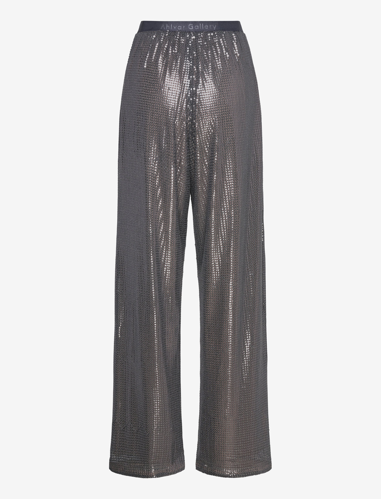 Ahlvar Gallery - Ayla sequin trousers - bukser med lige ben - dark grey - 2