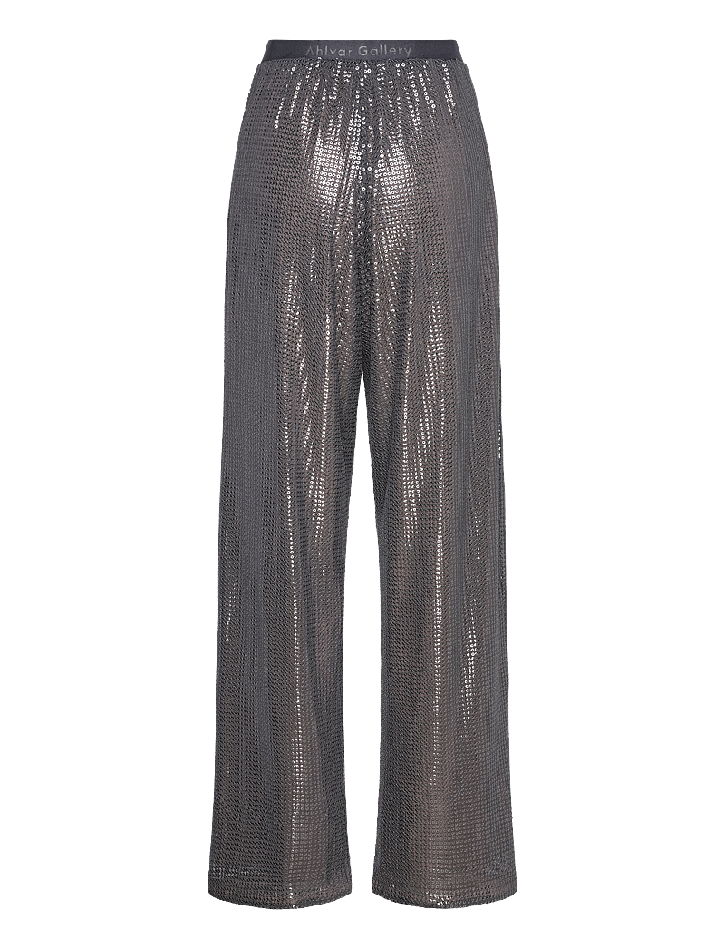 Ahlvar Gallery - Ayla sequin trousers - bukser med lige ben - dark grey - 2