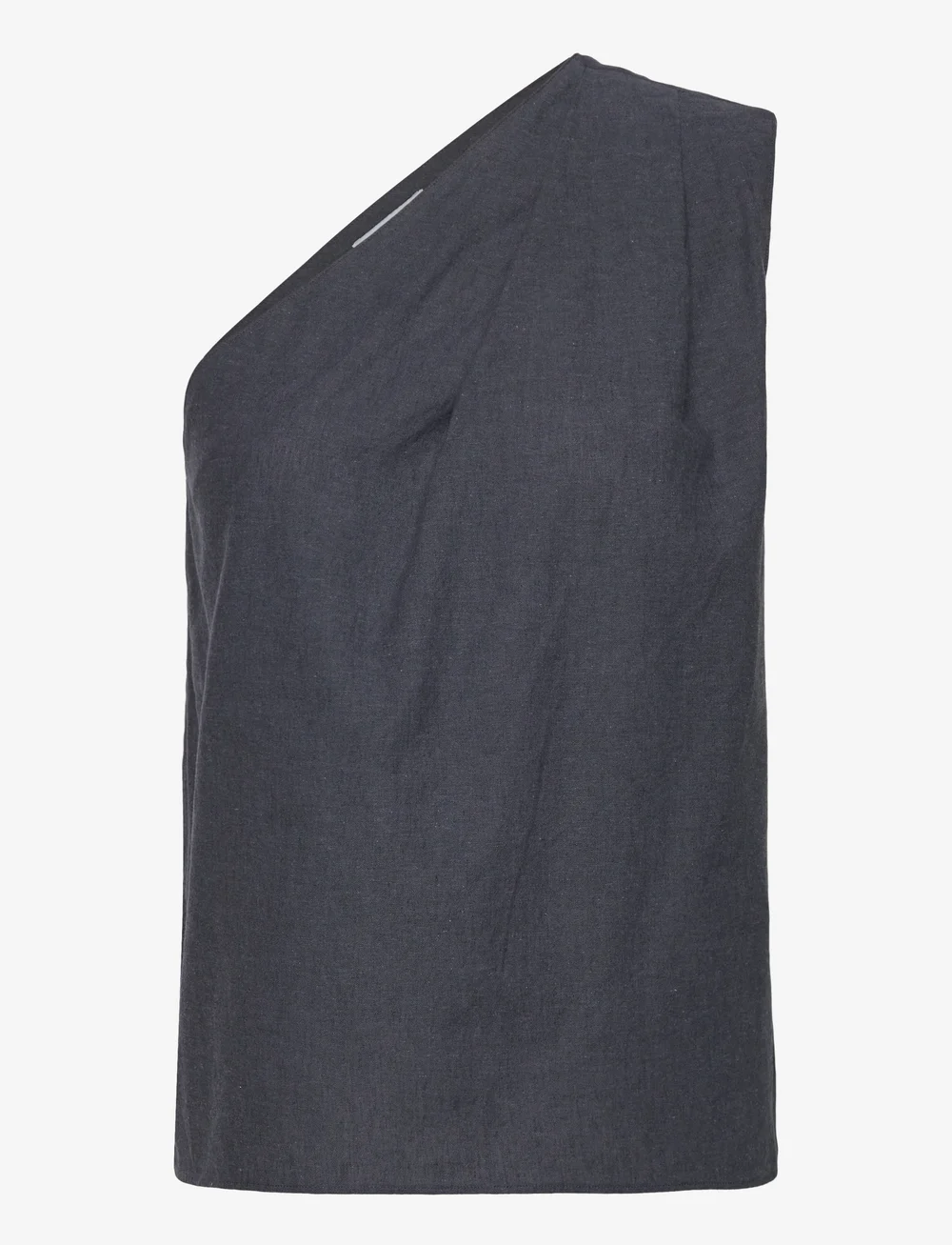Ahlvar Gallery - Elle linen tank - sleeveless blouses - blue grey - 1