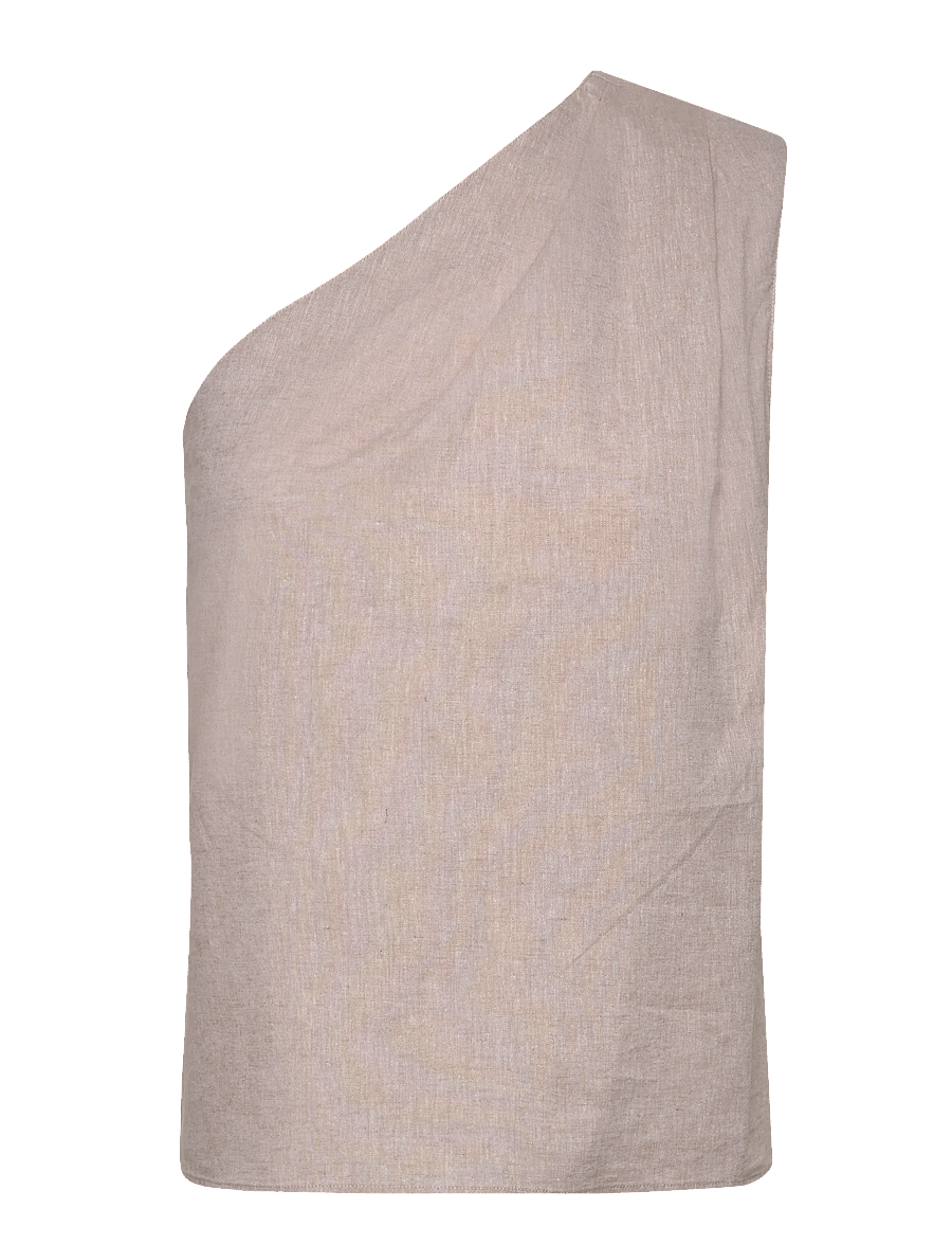 Ahlvar Gallery - Elle linen tank - cream - 1