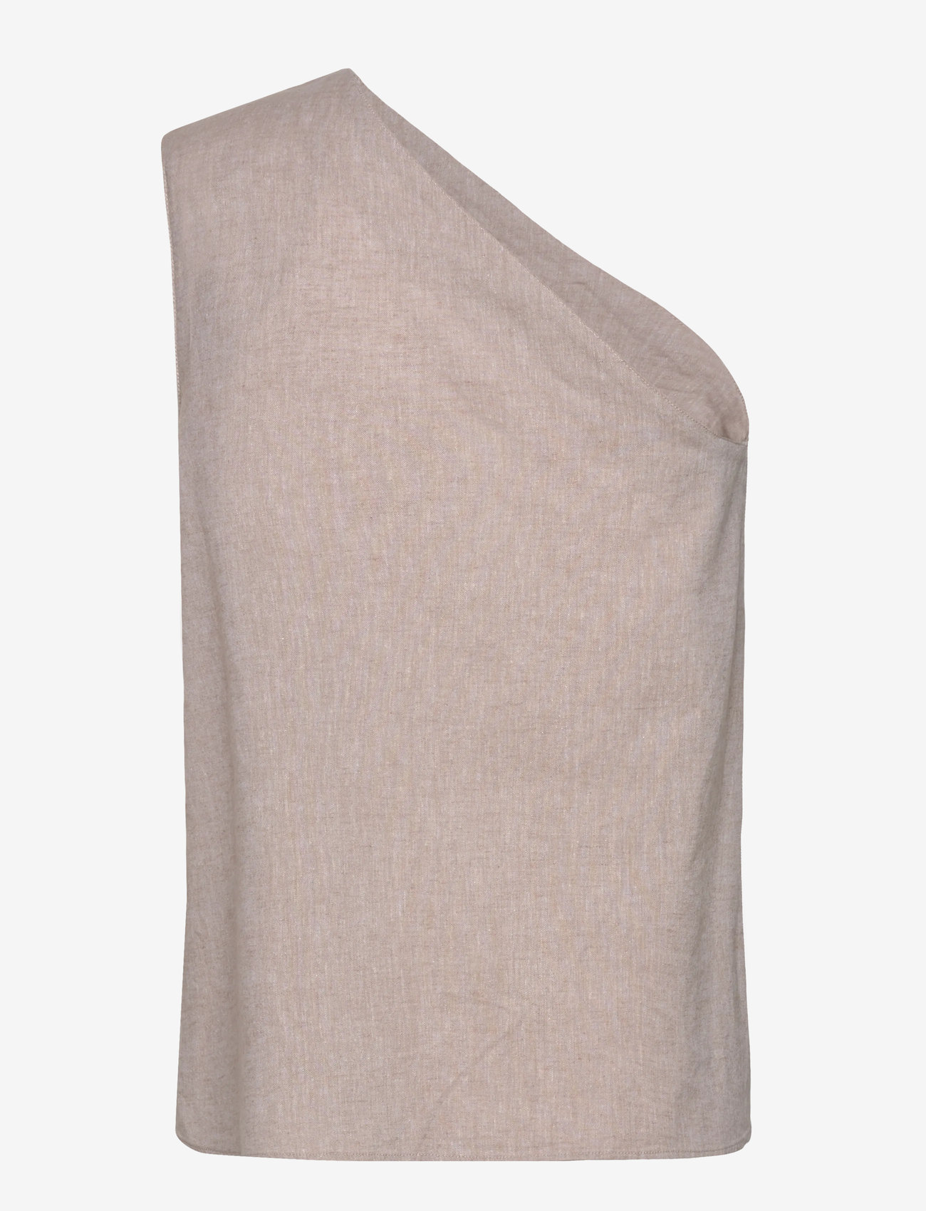 Ahlvar Gallery - Elle linen tank - Ærmeløse bluser - cream - 1