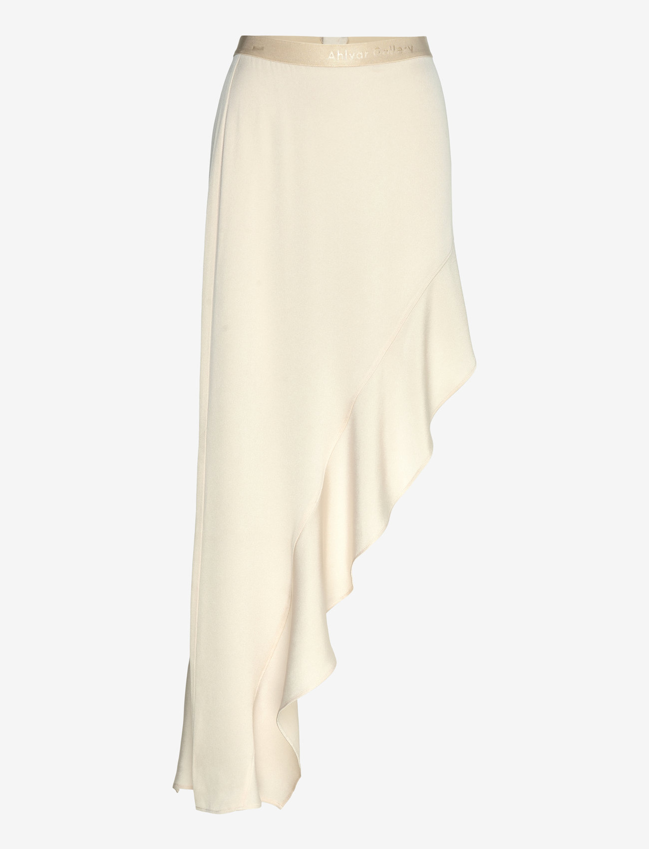 Ahlvar Gallery - Hida frill skirt - midi skirts - cream - 1