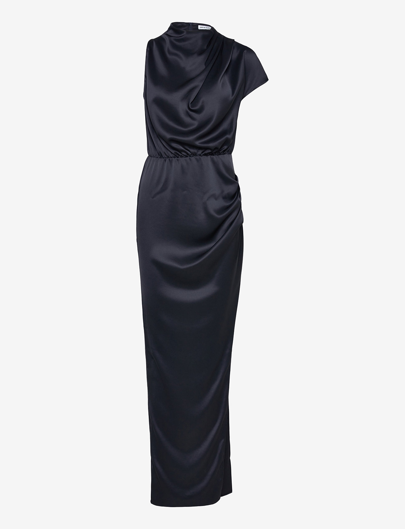 Ahlvar Gallery - Iris satin dress - blue grey - 0