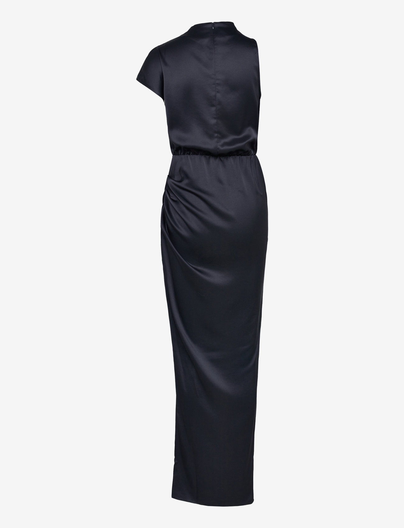 Ahlvar Gallery - Iris satin dress - blue grey - 1