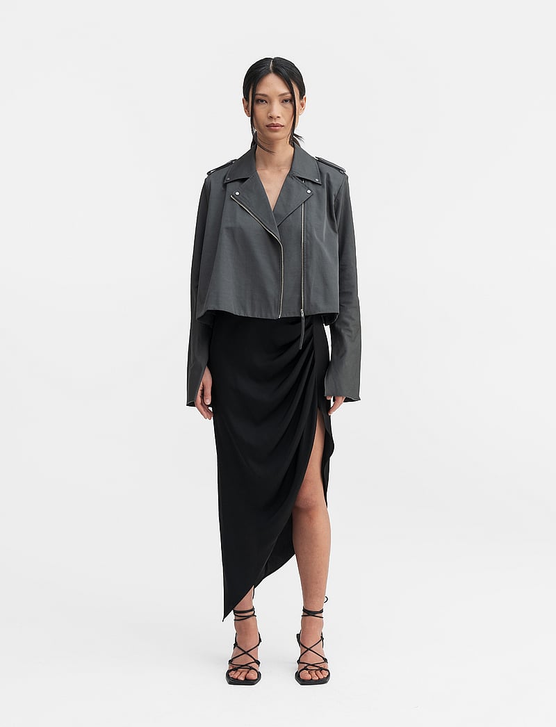 Ahlvar Gallery - Kiko jacket - utility jakid - dark grey - 0