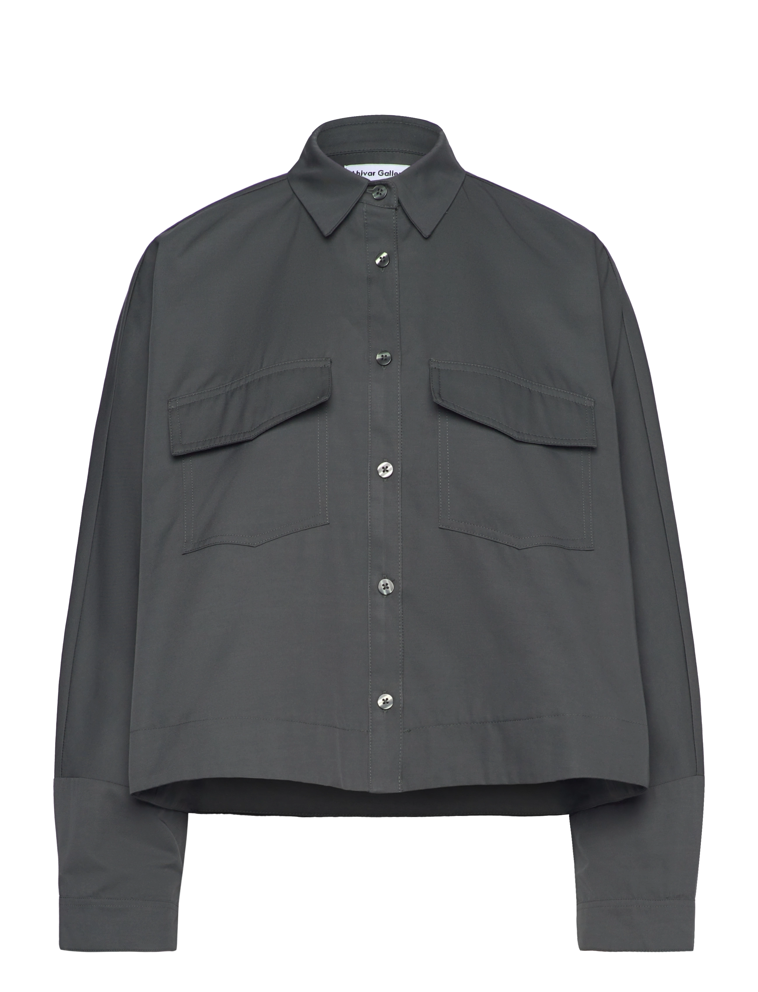 Ahlvar Gallery - Kori over shirt - dark grey - 1