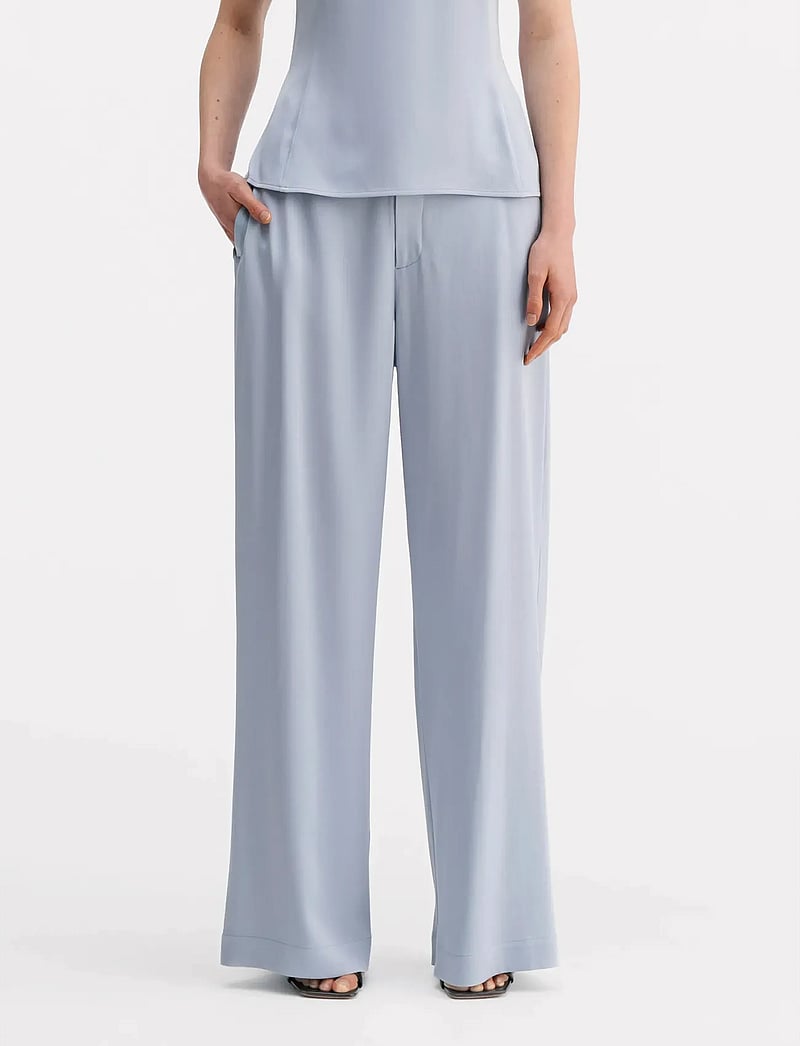Ahlvar Gallery - Mila trousers - straight leg hosen - denim blue - 0