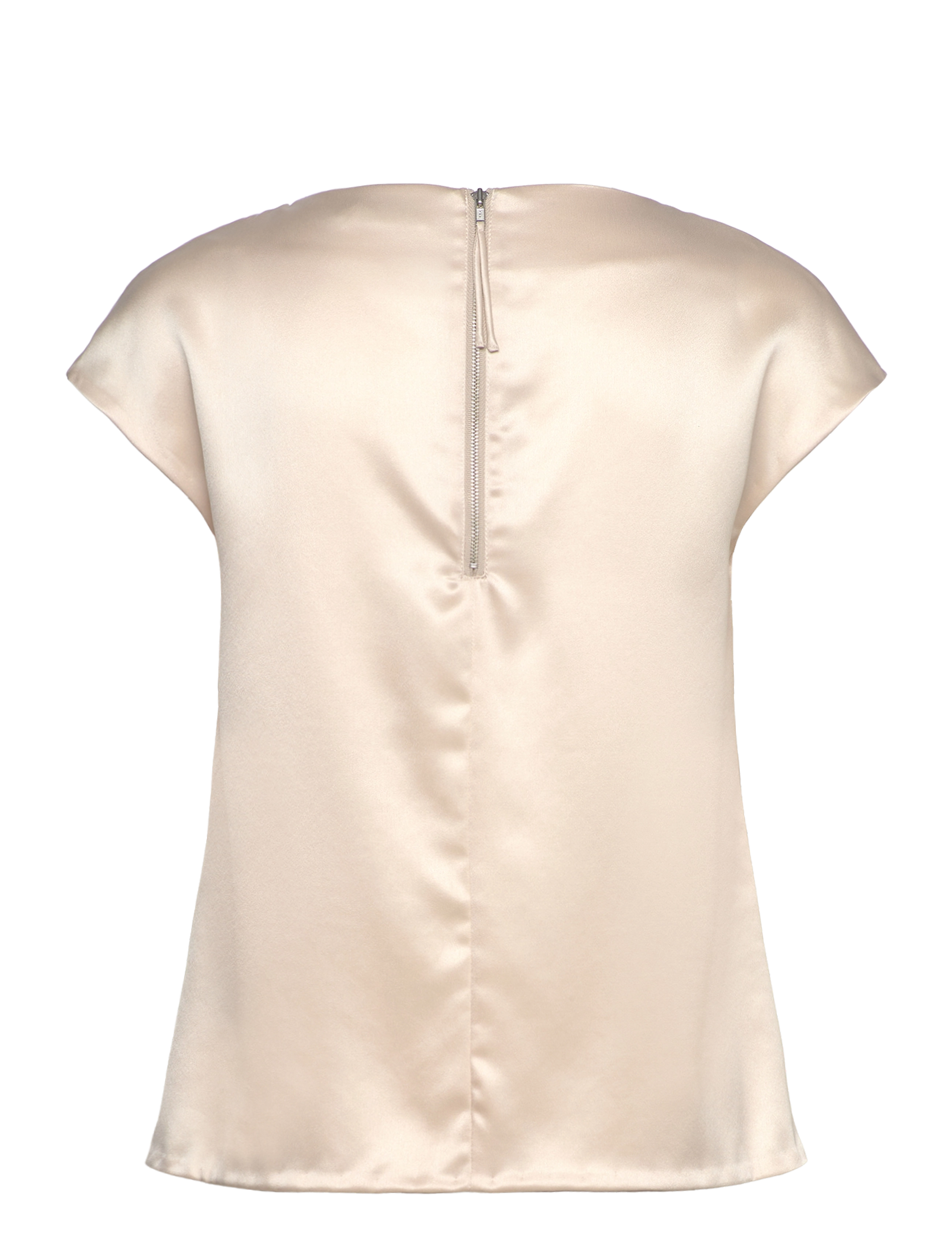 Ahlvar Gallery - Yui satin top - cream - 2