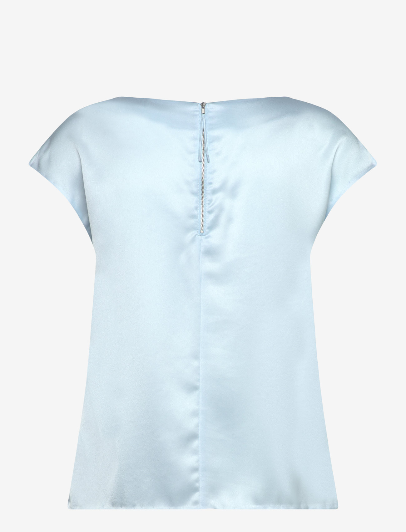 Ahlvar Gallery - Yui satin top - sky blue - 2
