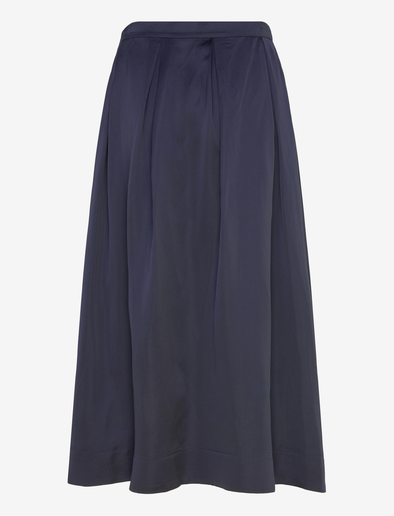 Ahlvar Gallery - Mace linen skirt - midi-röcke - blue grey - 2