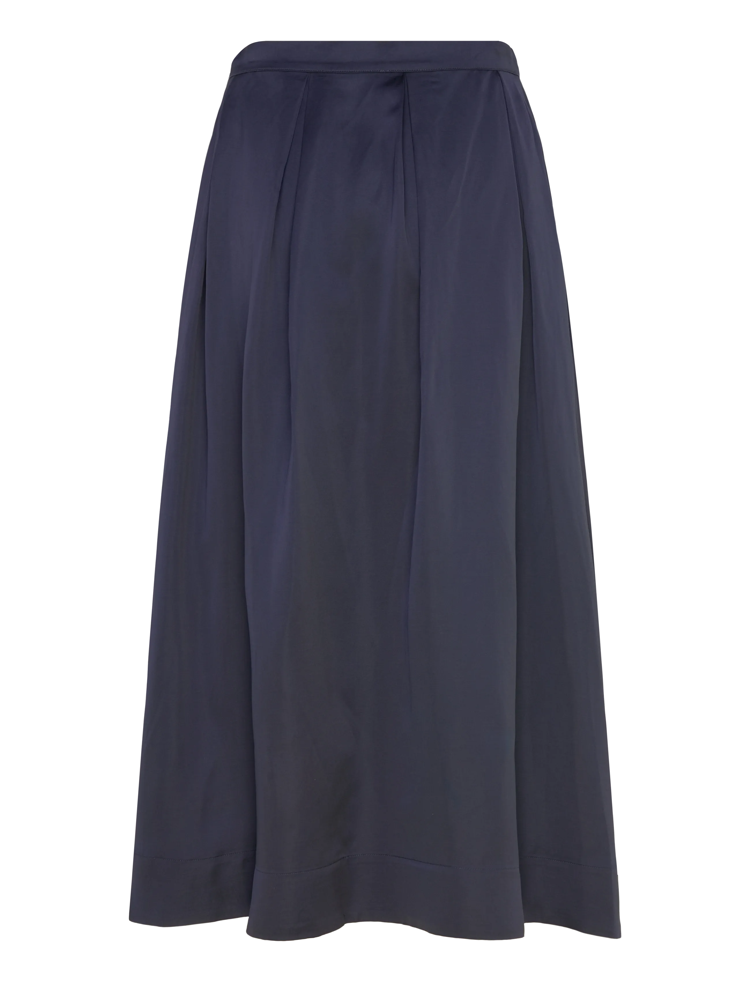 Ahlvar Gallery - Mace linen skirt - midiseelikud - blue grey - 2