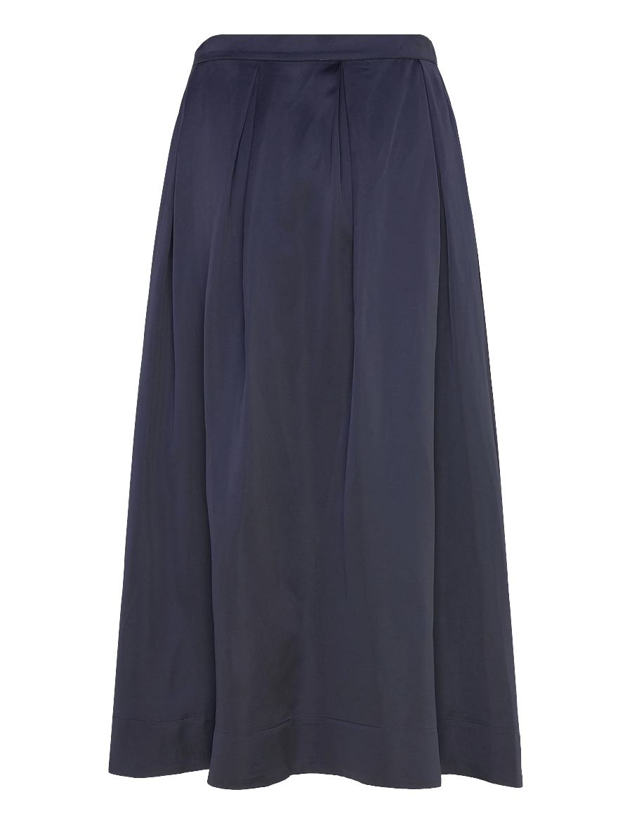 Ahlvar Gallery - Mace linen skirt - midiseelikud - blue grey - 2