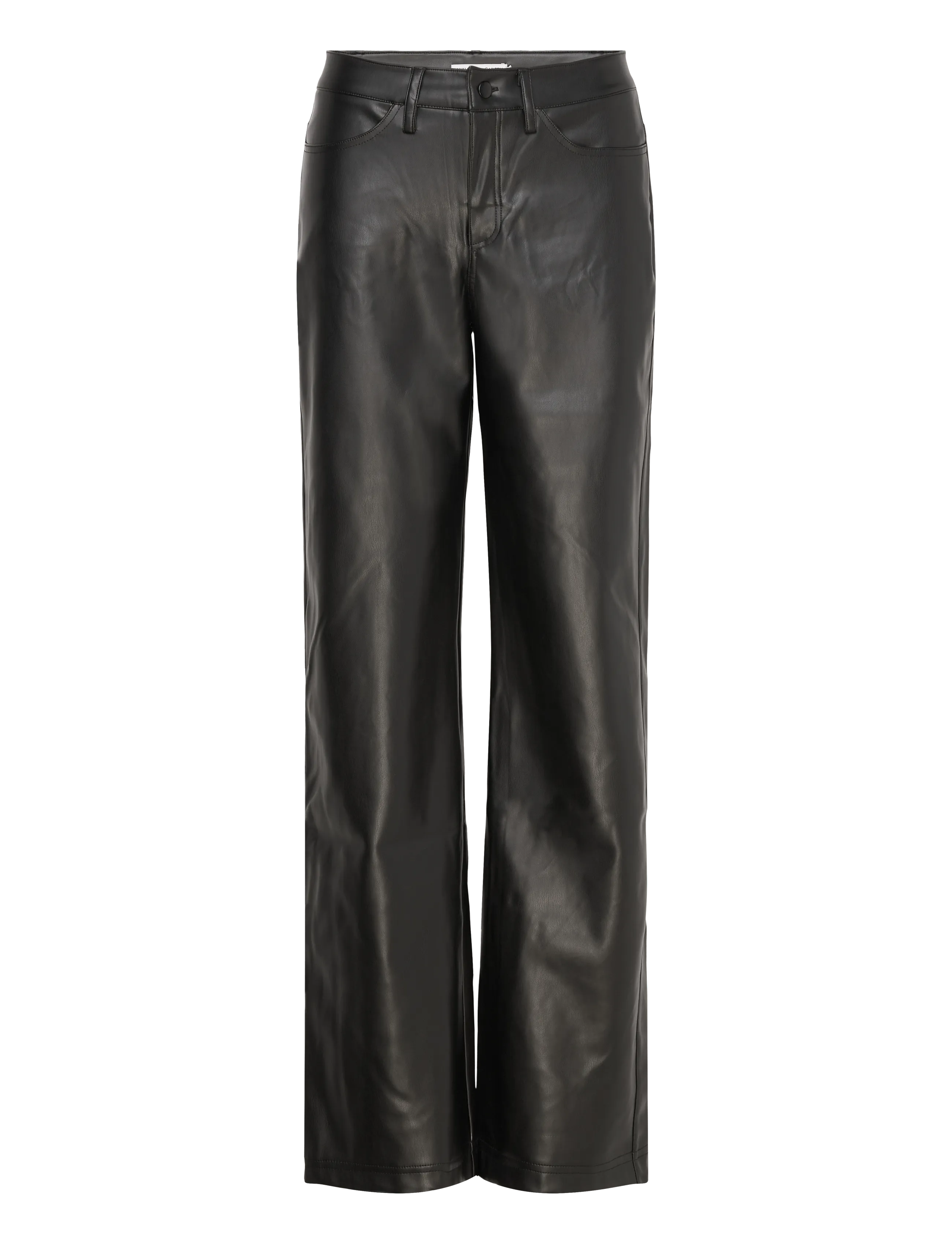 Ahlvar Gallery Aina PU leather trousers - Kleidung - BLACK / black