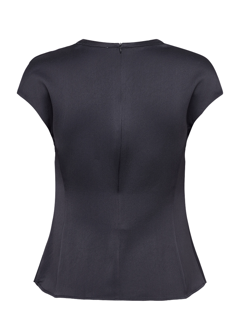 Ahlvar Gallery - Dara top - kurzämlige blusen - blue grey - 2