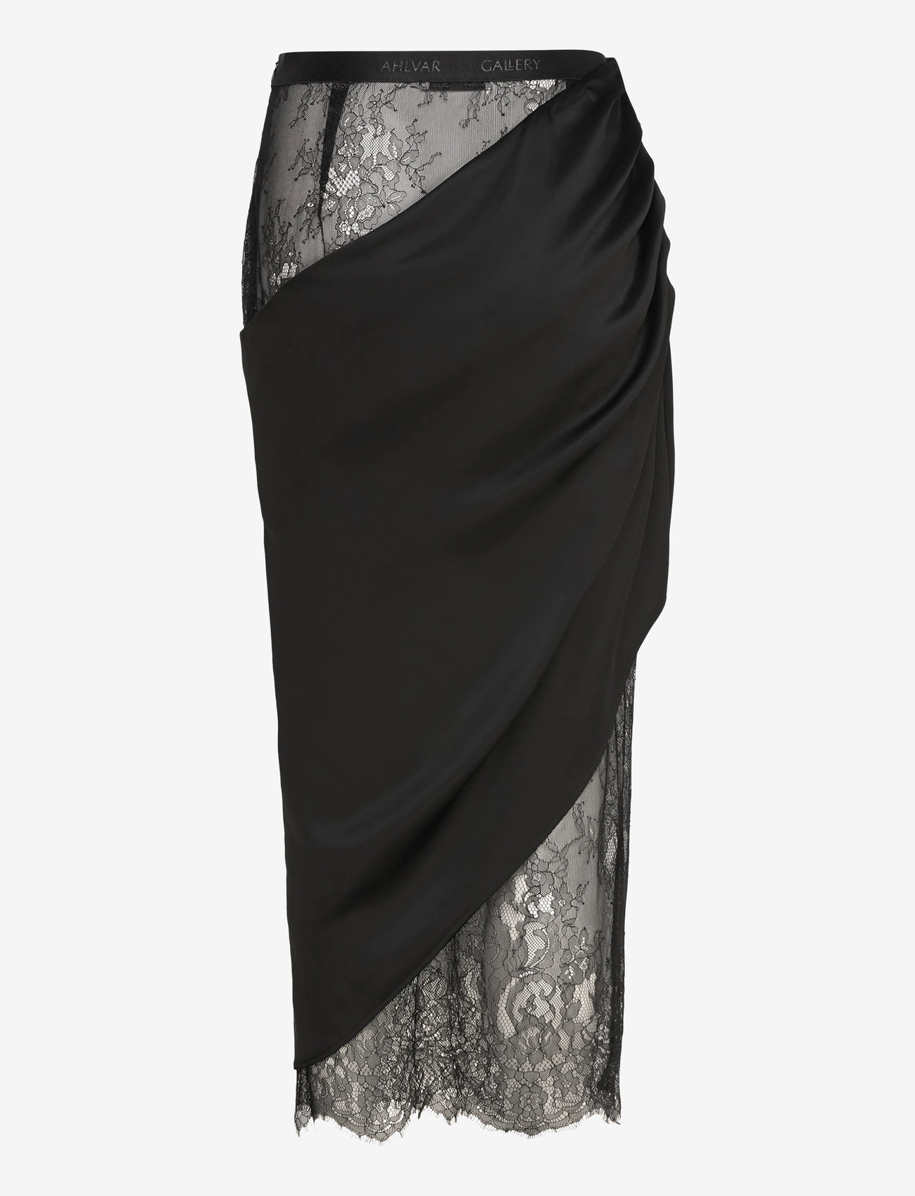 Ahlvar Gallery - Eden lace skirt - midi kjolar - black - 2