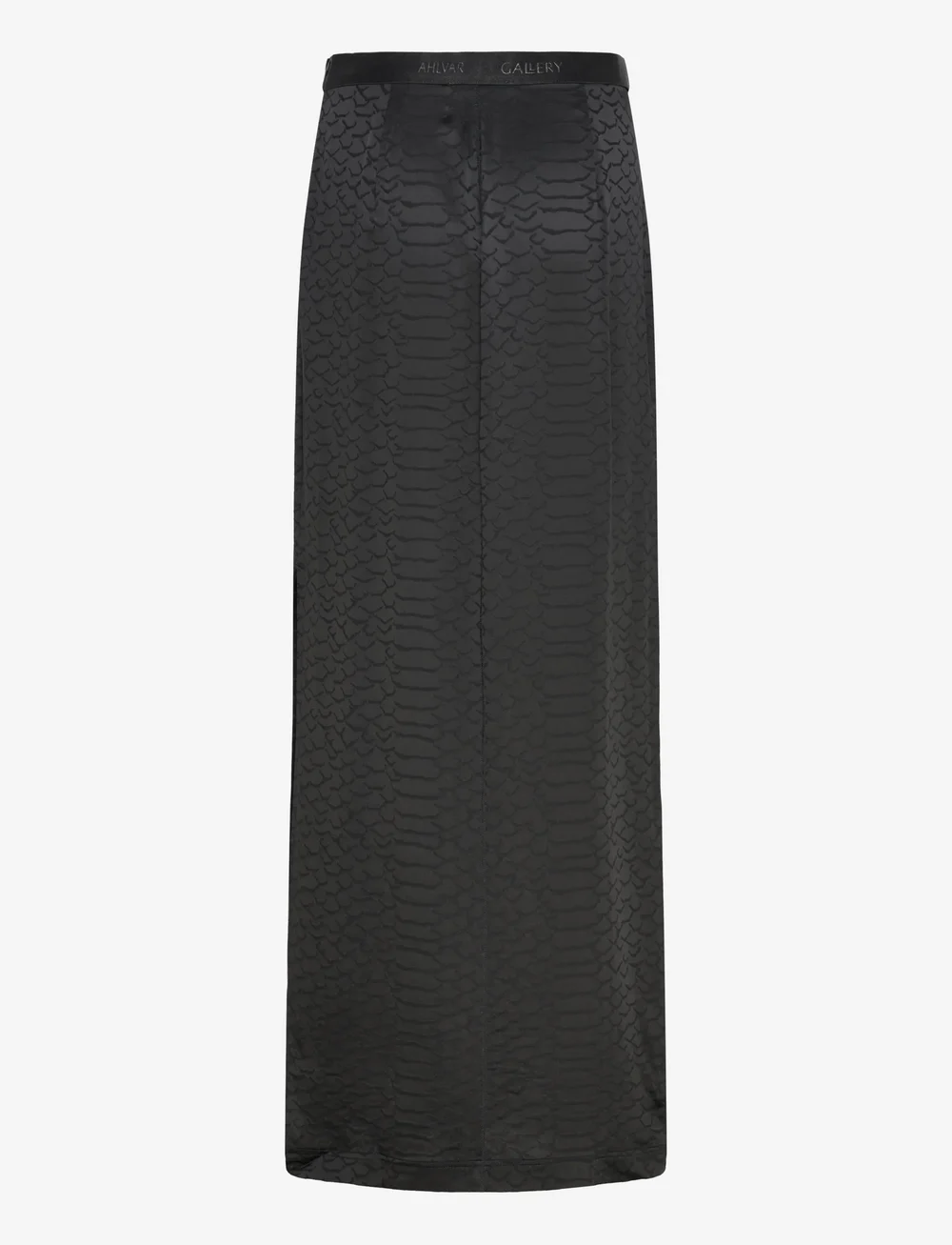 Ahlvar Gallery - Hana long snake pencil skirt - maxi röcke - black - 2