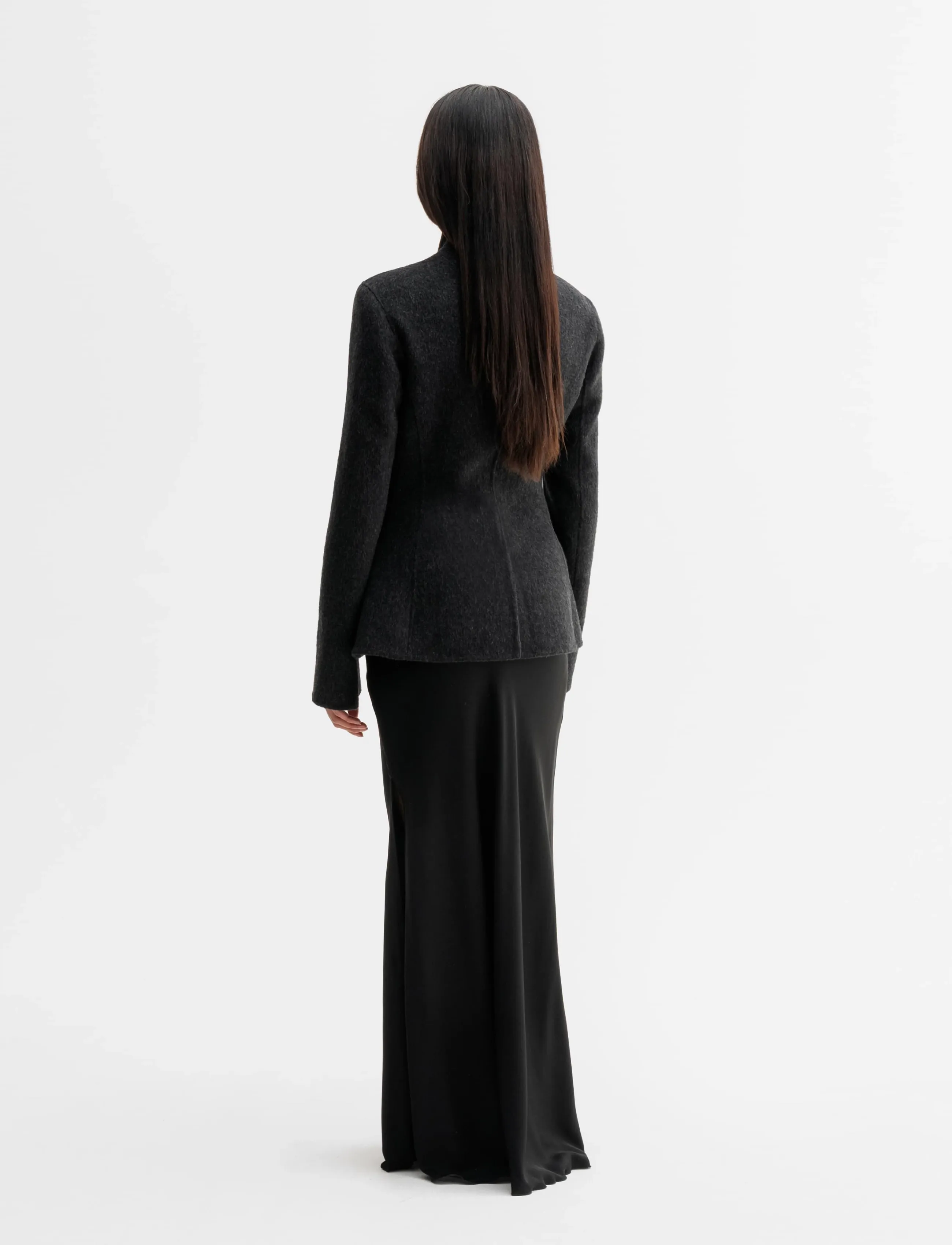 Ahlvar Gallery - Leia wool blazer - Üherealised pintsakud - black - 4