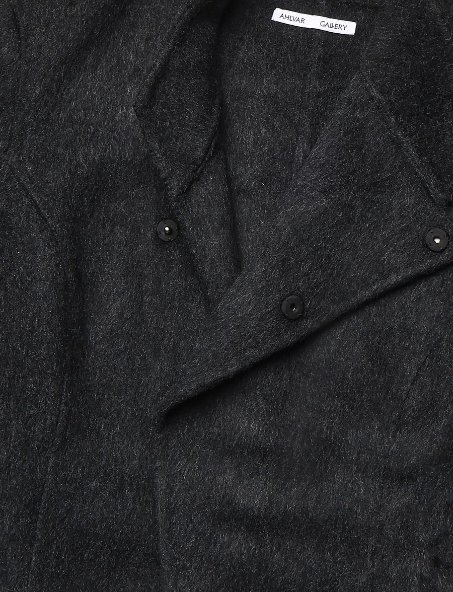 Ahlvar Gallery - Leia wool blazer - Üherealised pintsakud - black - 5