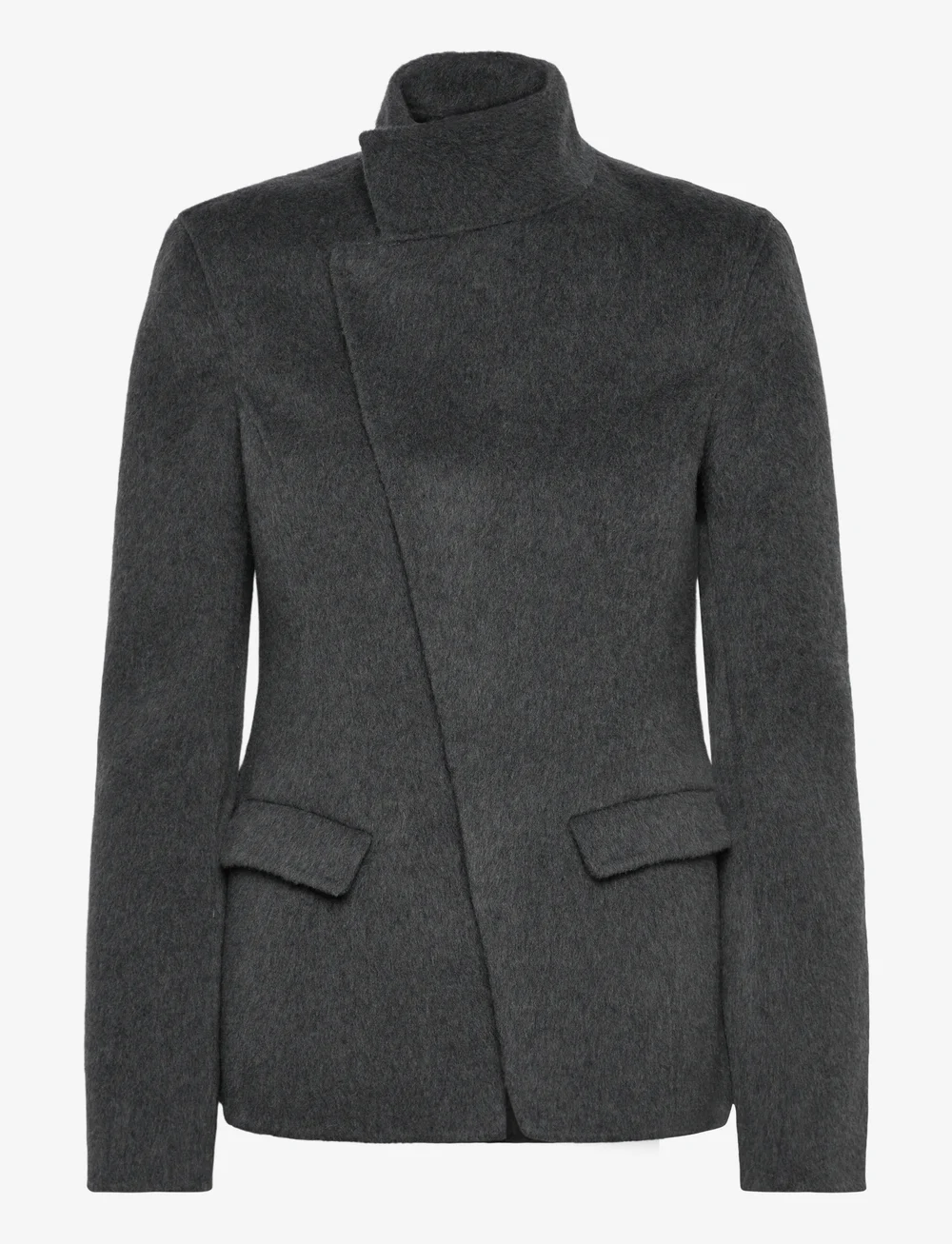 Ahlvar Gallery - Leia wool blazer - einreihige blazer - dark grey - 1