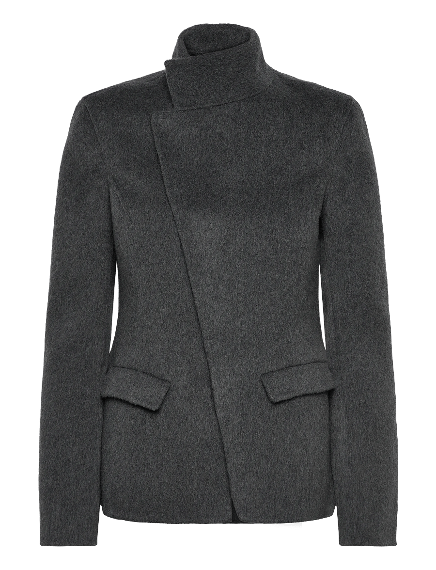 Ahlvar Gallery - Leia wool blazer - einreihige blazer - dark grey - 1