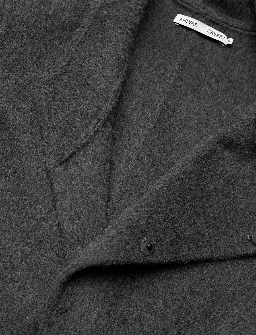 Ahlvar Gallery - Leia wool blazer - einreihige blazer - dark grey - 4