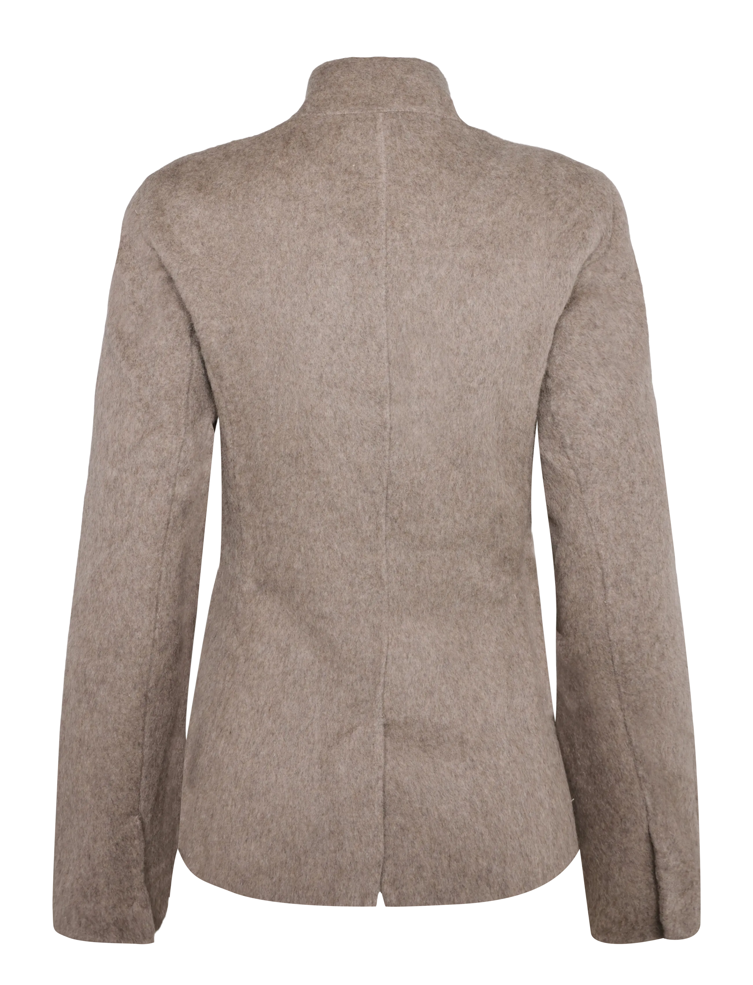 Ahlvar Gallery - Leia wool blazer - single breasted blazers - light brown - 1