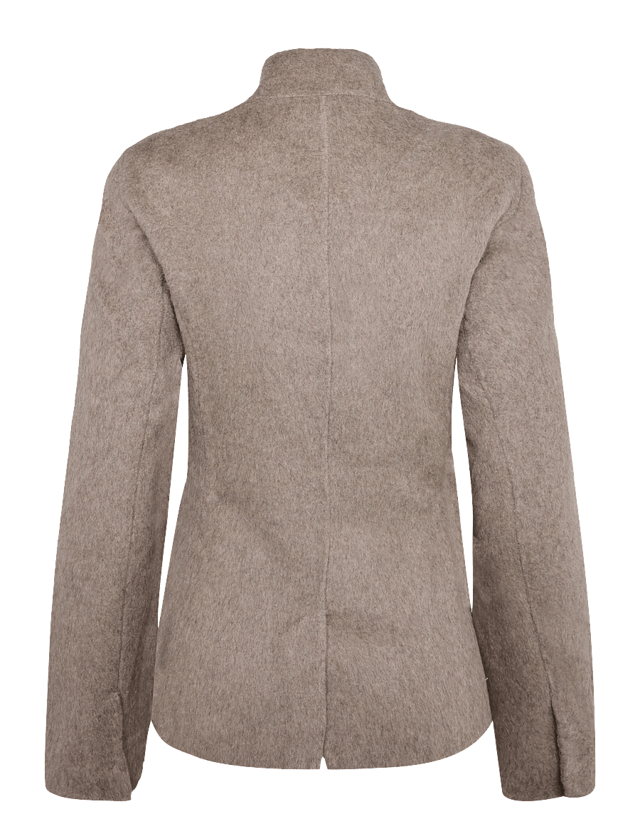 Ahlvar Gallery - Leia wool blazer - single breasted blazers - light brown - 1