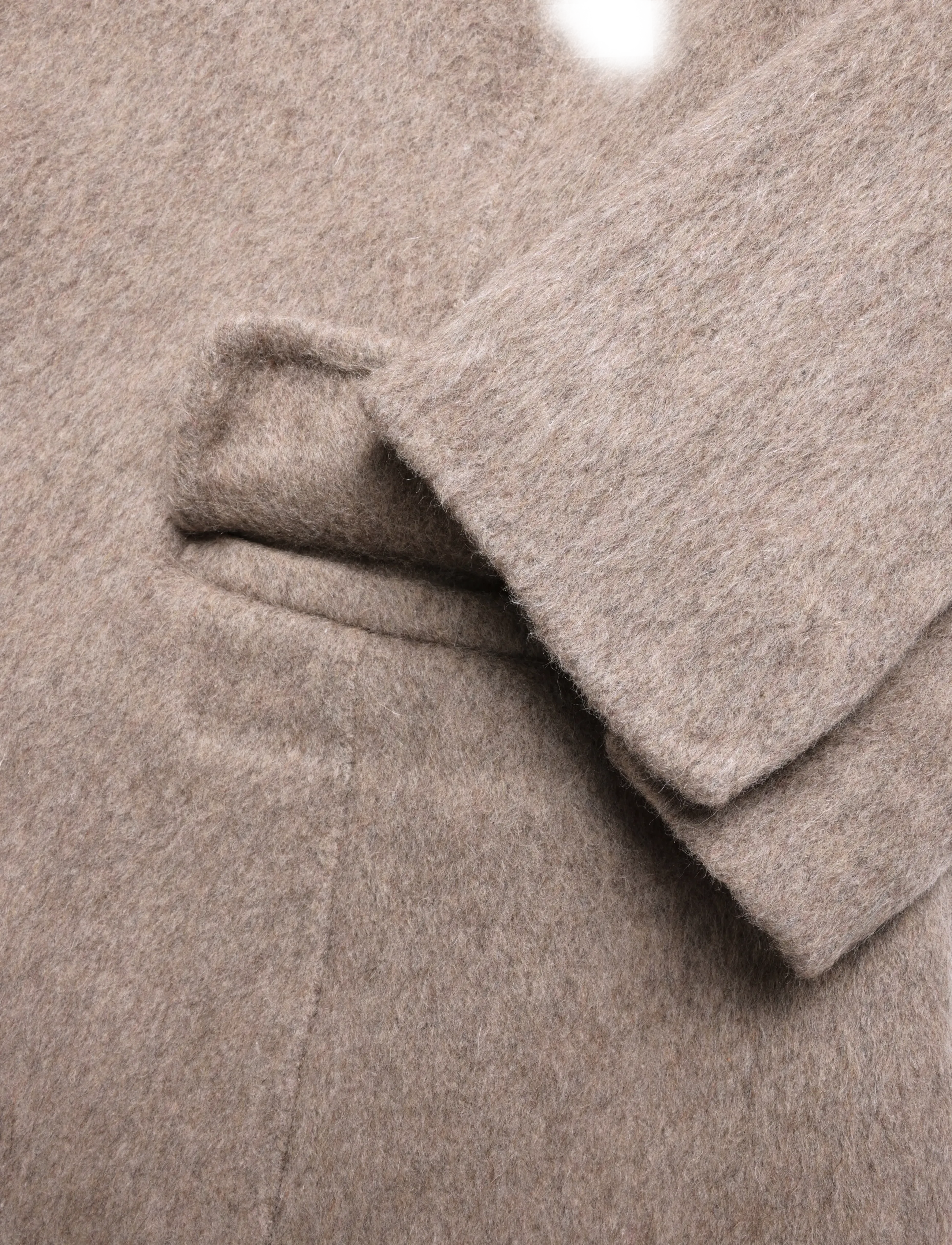 Ahlvar Gallery - Leia wool blazer - single breasted blazers - light brown - 4