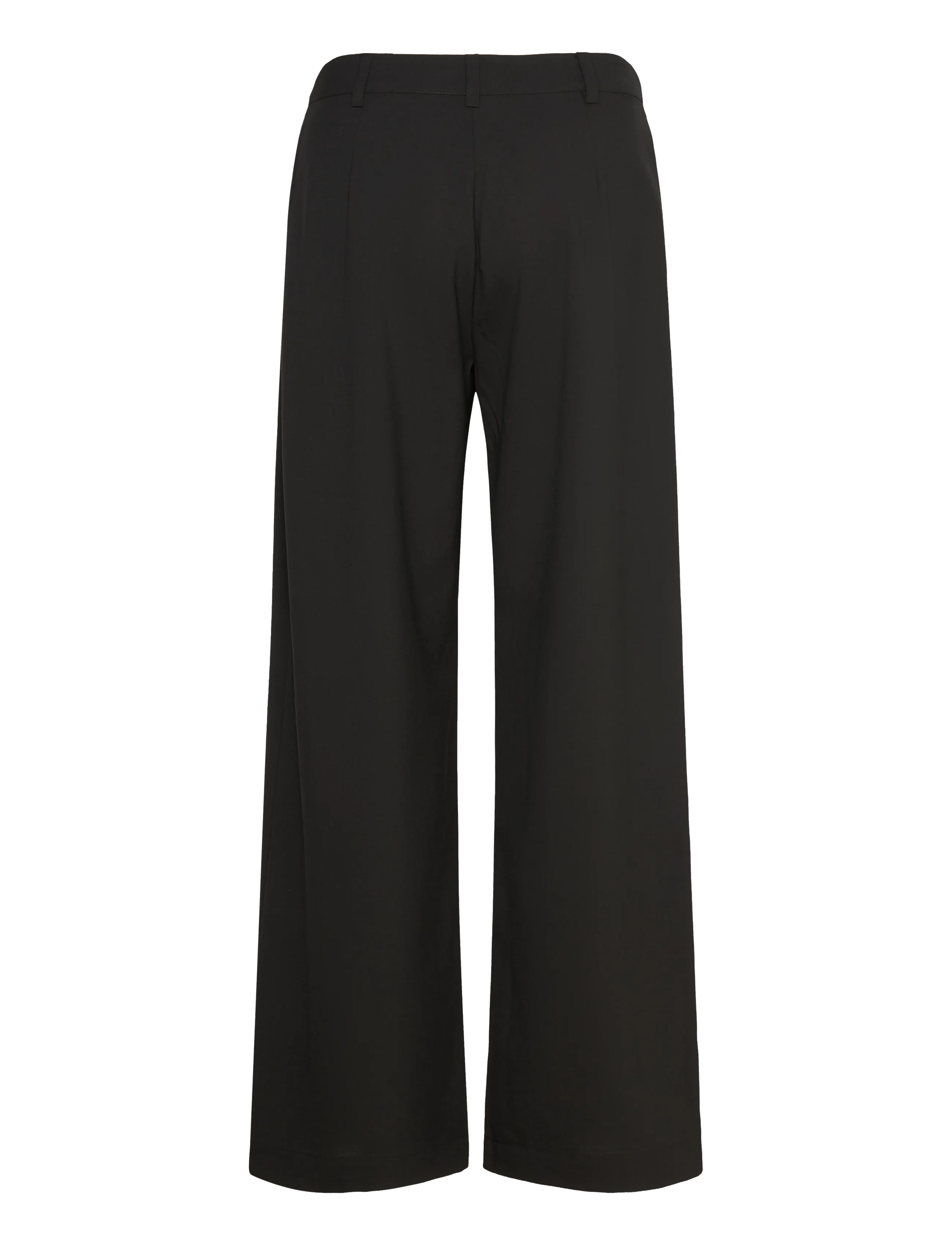 Ahlvar Gallery - Mel wool trousers - laia säärega püksid - black - 2