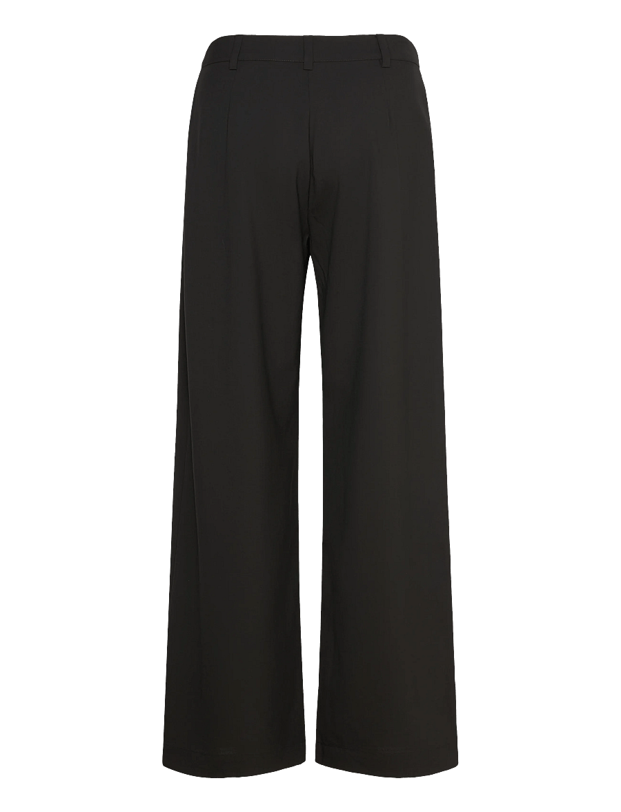 Ahlvar Gallery - Mel wool trousers - wide leg trousers - black - 2