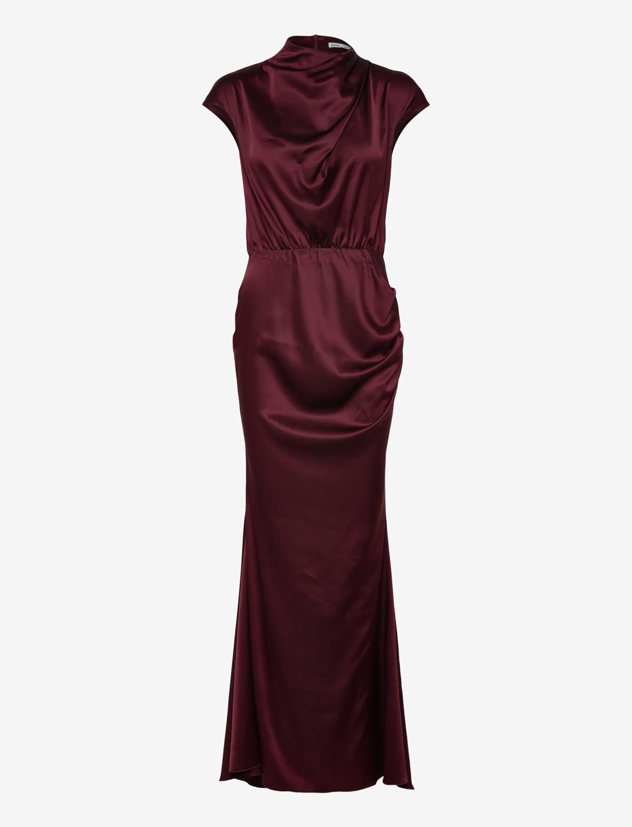 Ahlvar Gallery - Myra satin dress - Õhtukleidid - burgundy - 1
