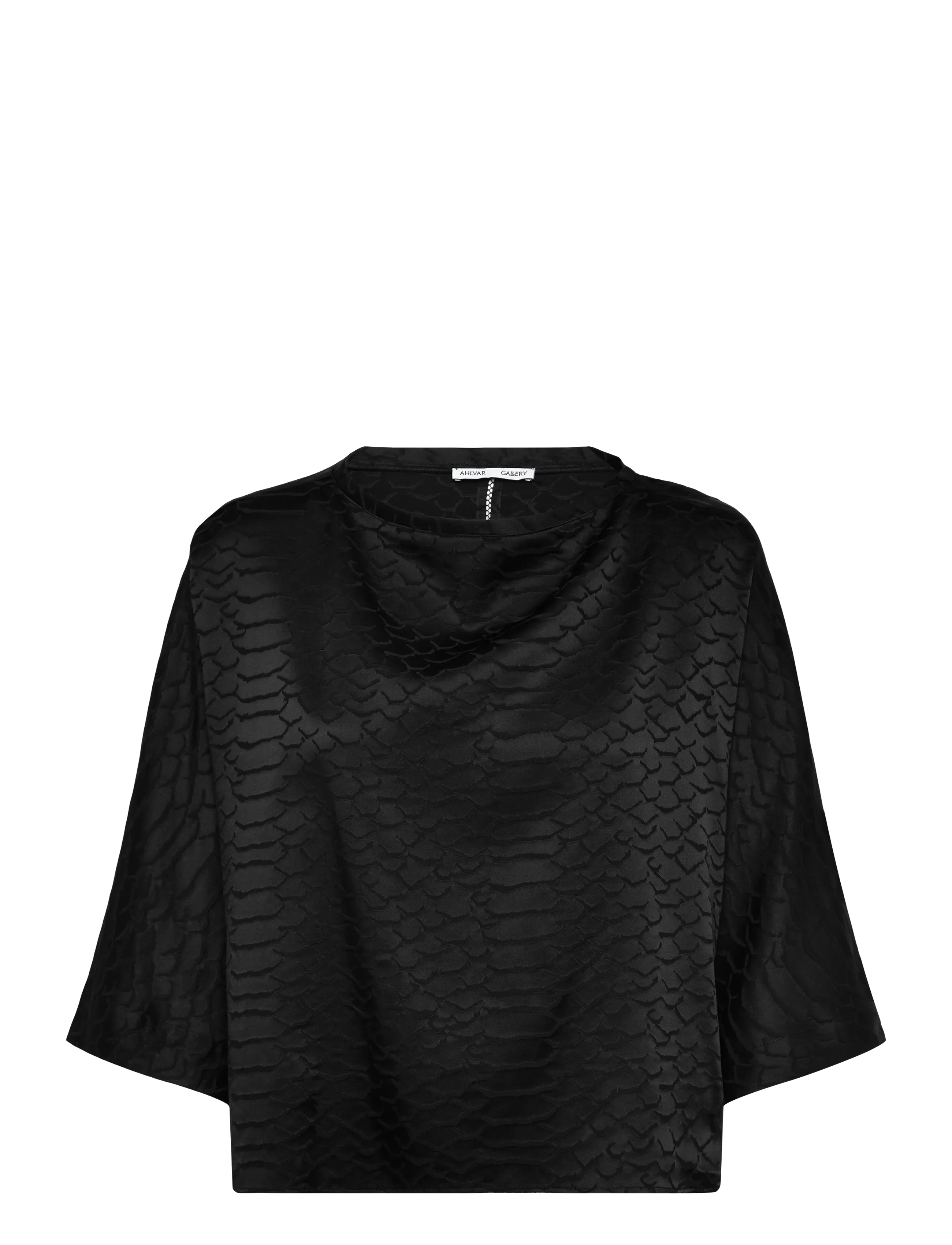 AHLVAR GALLERY Thea Snake Tee Schwarz - M - Damen