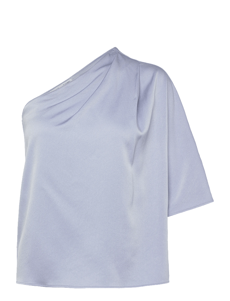 Ahlvar Gallery - Ella blouse - kortærmede bluser - denim blue - 1