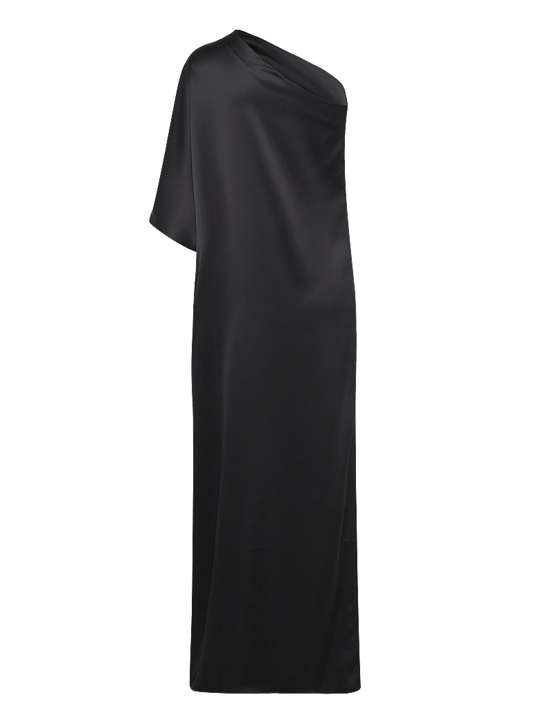 Ahlvar Gallery - Ella satin dress - evening dresses - blue grey - 2