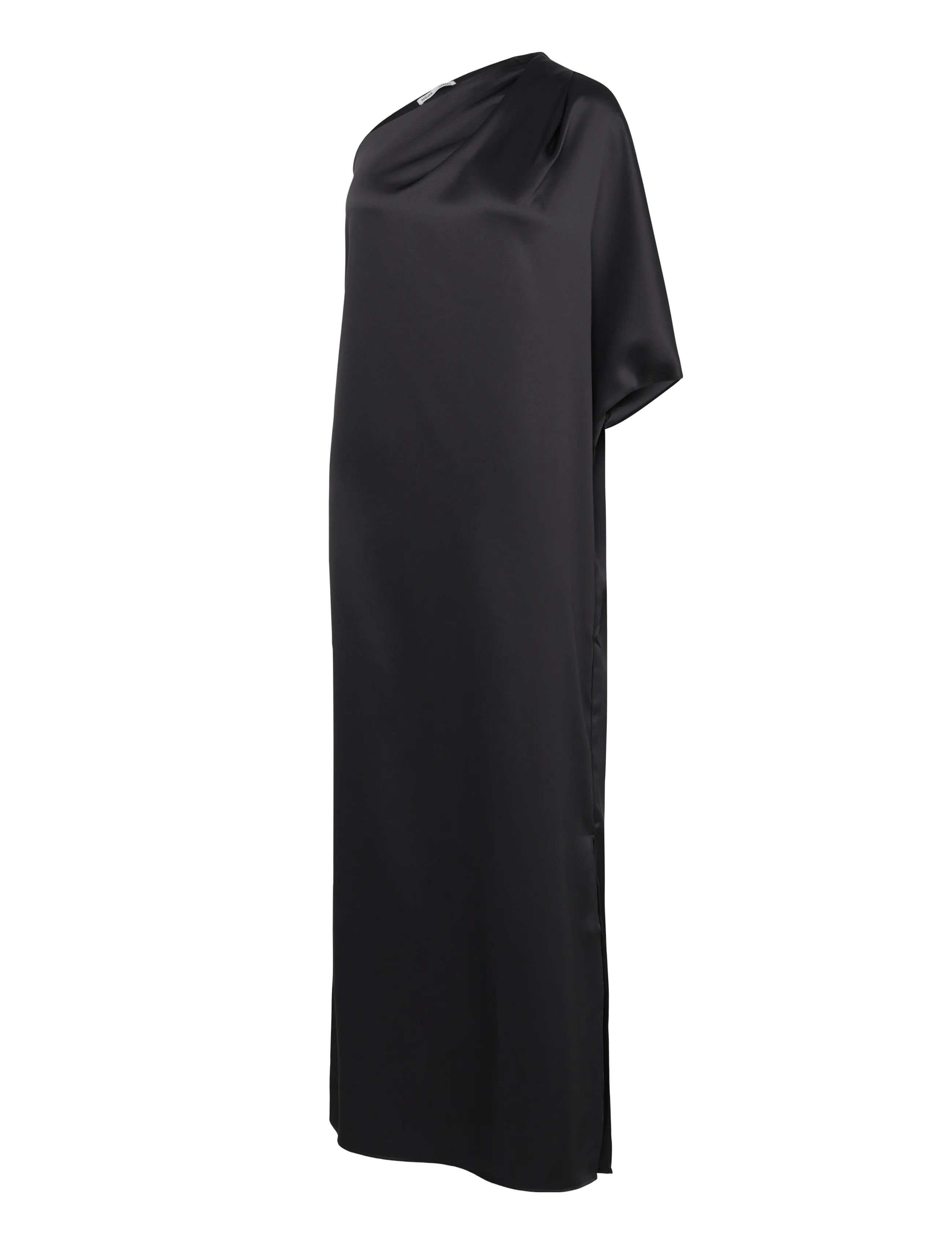 Ahlvar Gallery - Ella satin dress - evening dresses - blue grey - 3