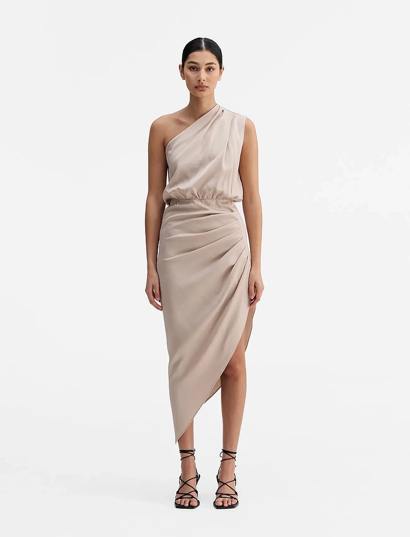 Ahlvar Gallery - Elle dress - cocktailkleider - greige - 0