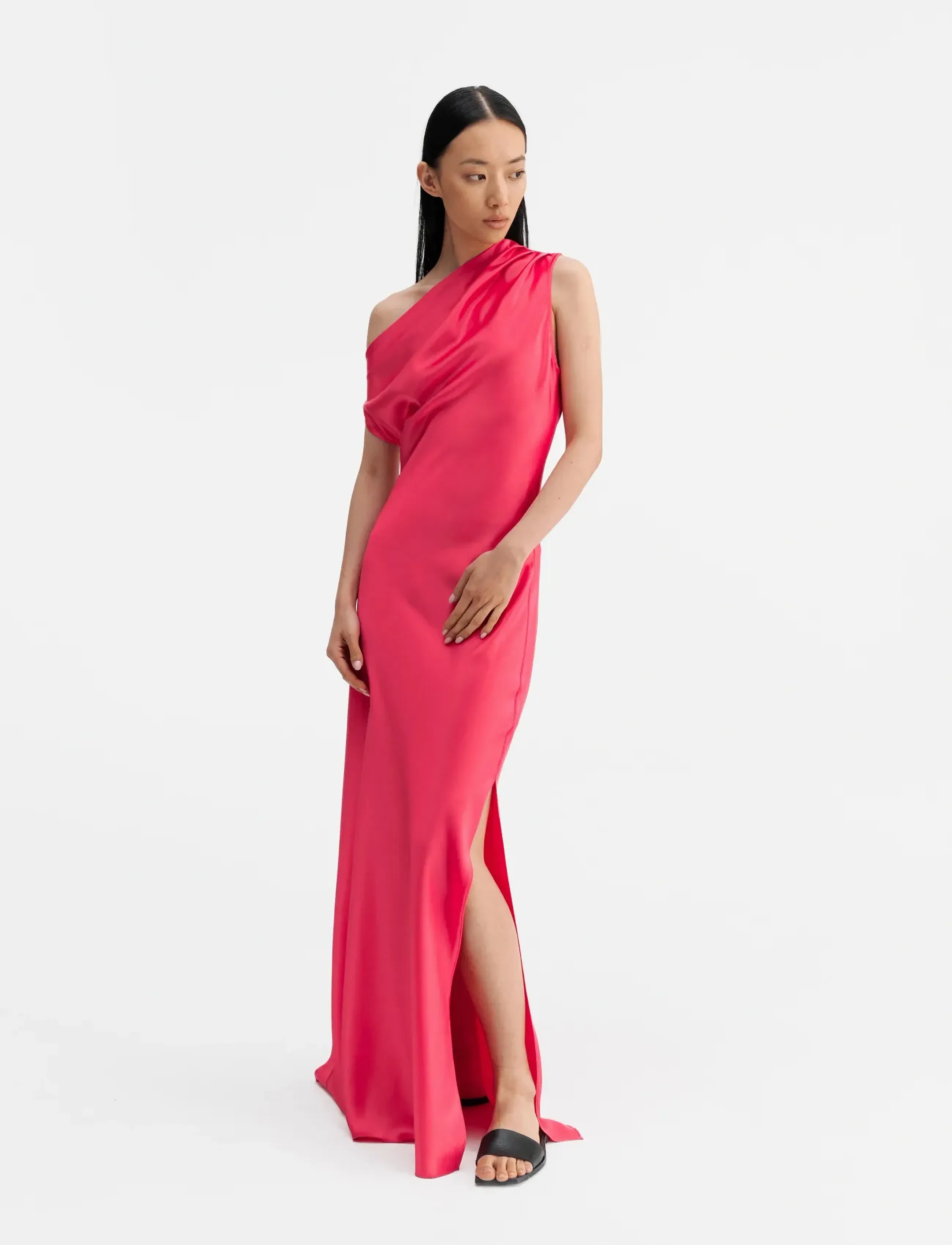 Lacy Satin Dress 2