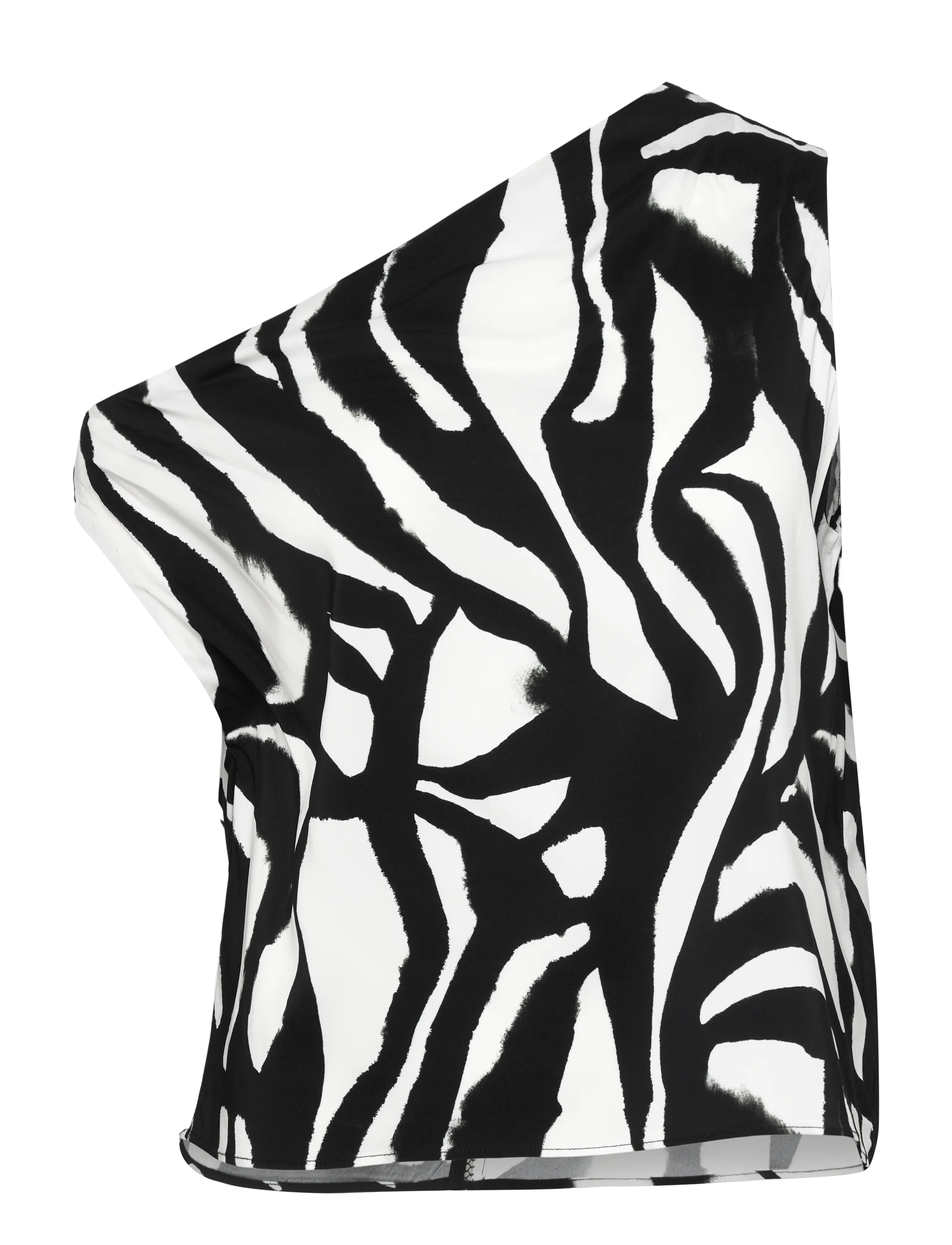 Ahlvar Gallery Lacy zebra tank - Kläder - WHITE / white