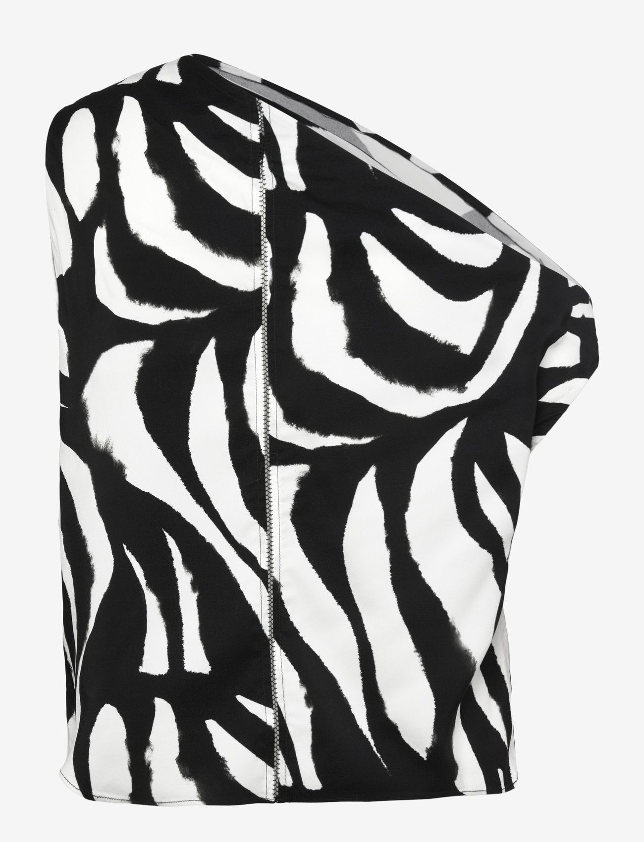 Ahlvar Gallery - Lacy zebra tank - Ærmeløse bluser - white - 2