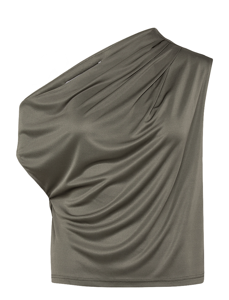 Ahlvar Gallery - Lana jersey tank - Ärmellose blusen - light military - 1