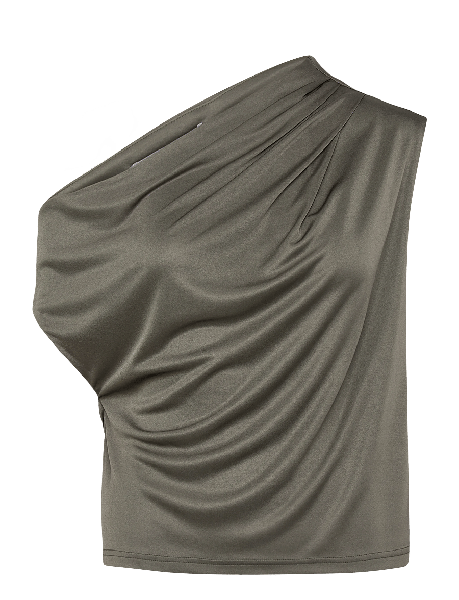 Ahlvar Gallery - Lana jersey tank - Ärmellose blusen - light military - 1