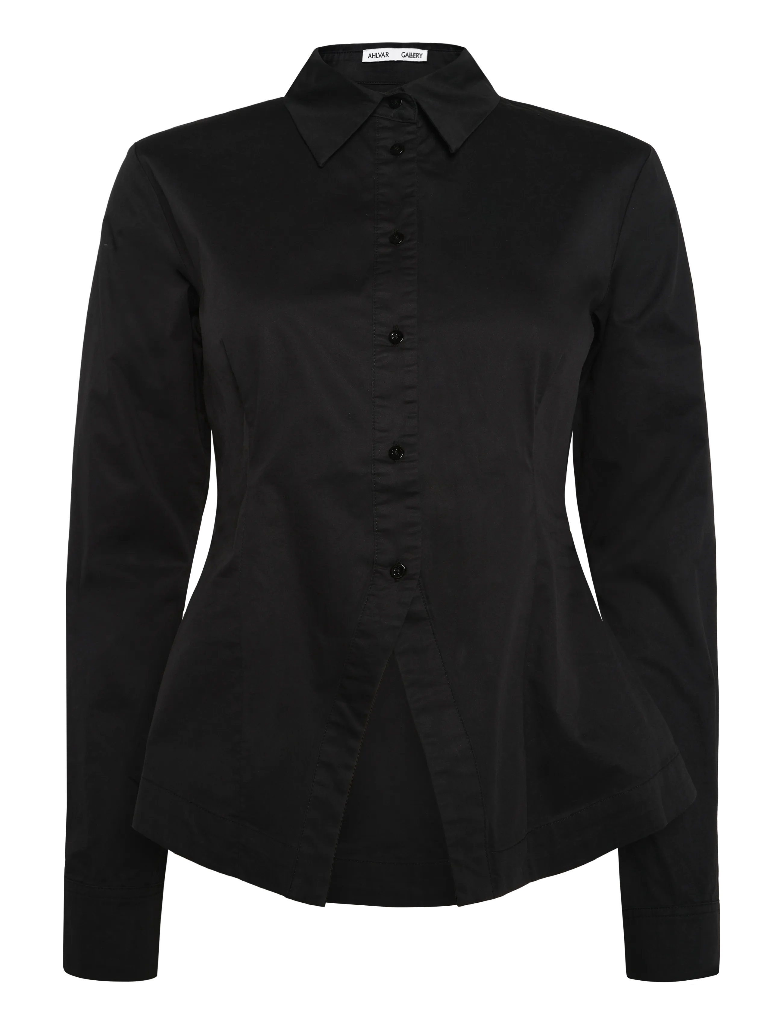 Ahlvar Gallery Leia shirt - Blouses & Shirts - BLACK / black