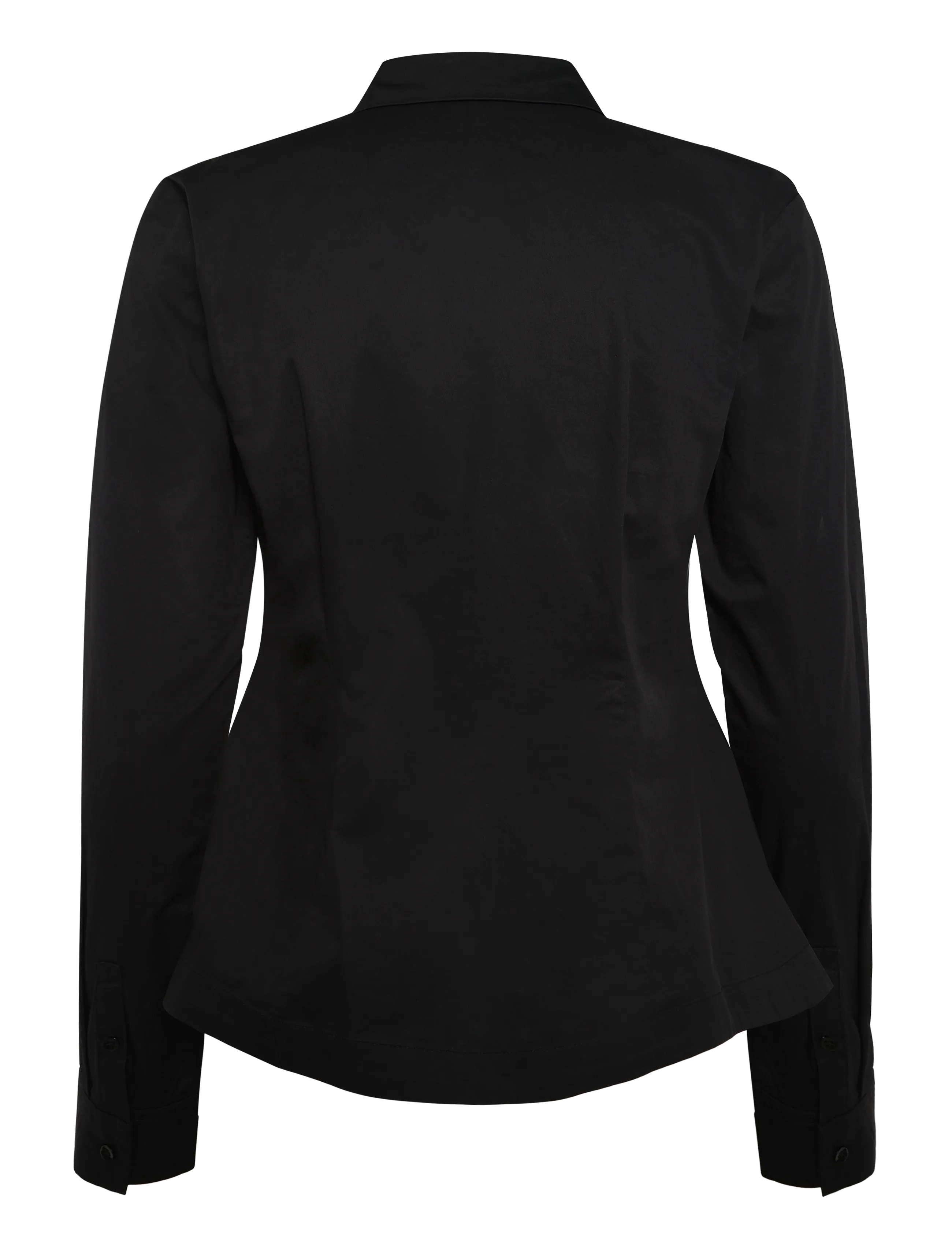 Ahlvar Gallery - Leia shirt - long-sleeved shirts - black - 2