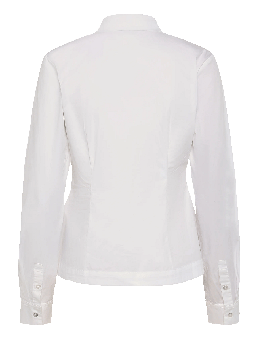 Ahlvar Gallery - Leia shirt - long-sleeved shirts - white - 2